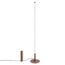 Lampa podłogowa TRANG brązowa 4000K