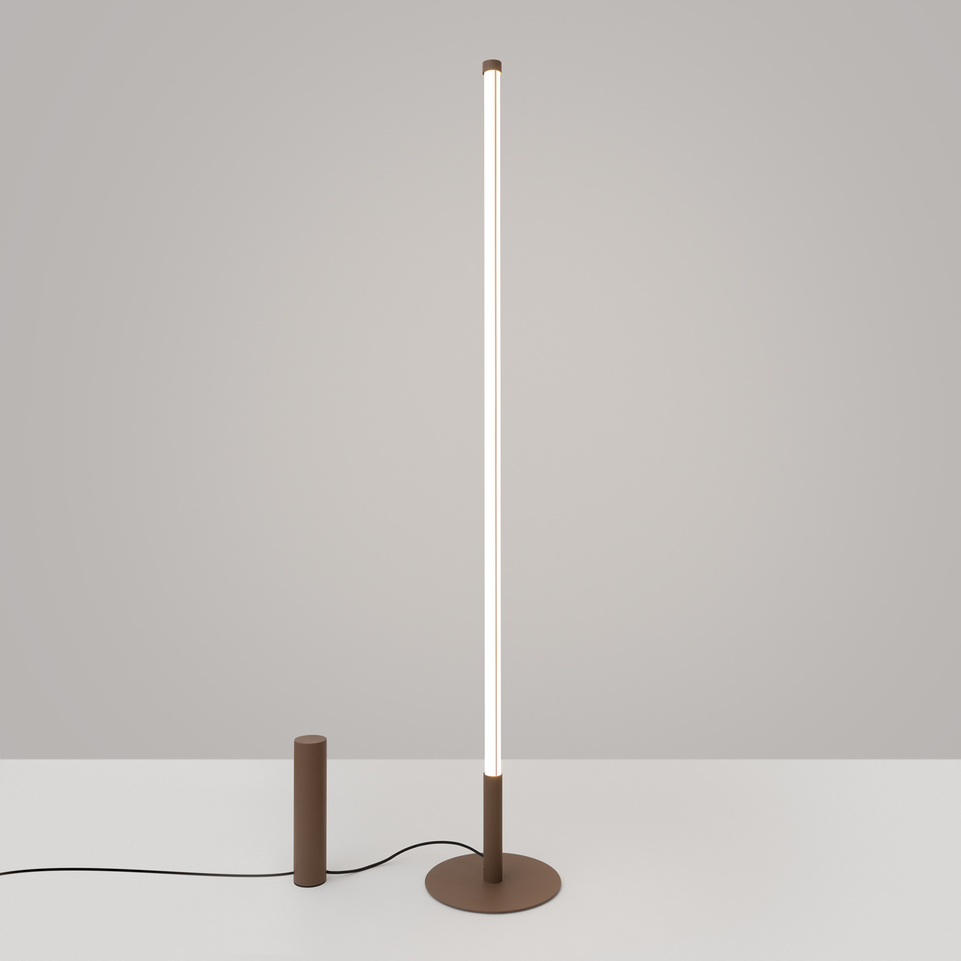 Lampa podłogowa TRANG brązowa 4000K - obrazek 4