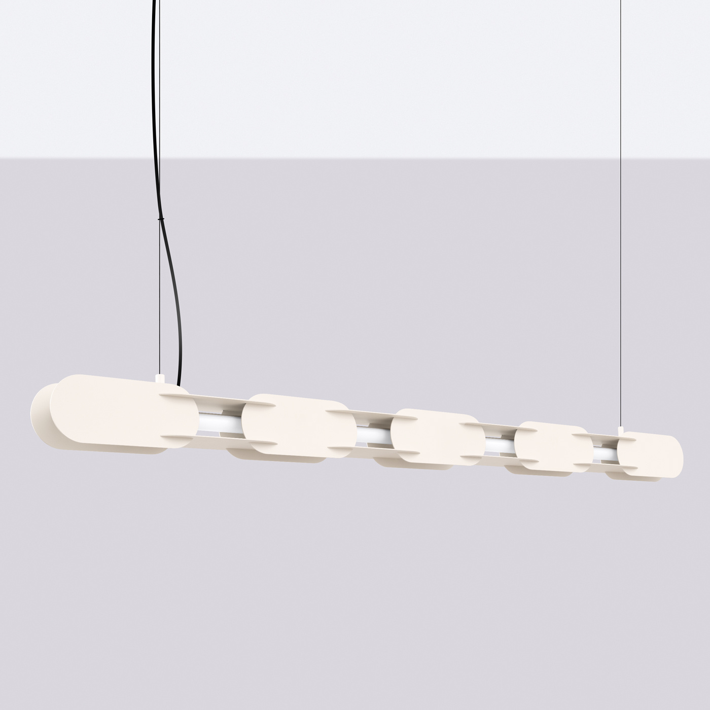 Lampa wisząca CHAIN 158 beżowa LED 3000K - obrazek 3
