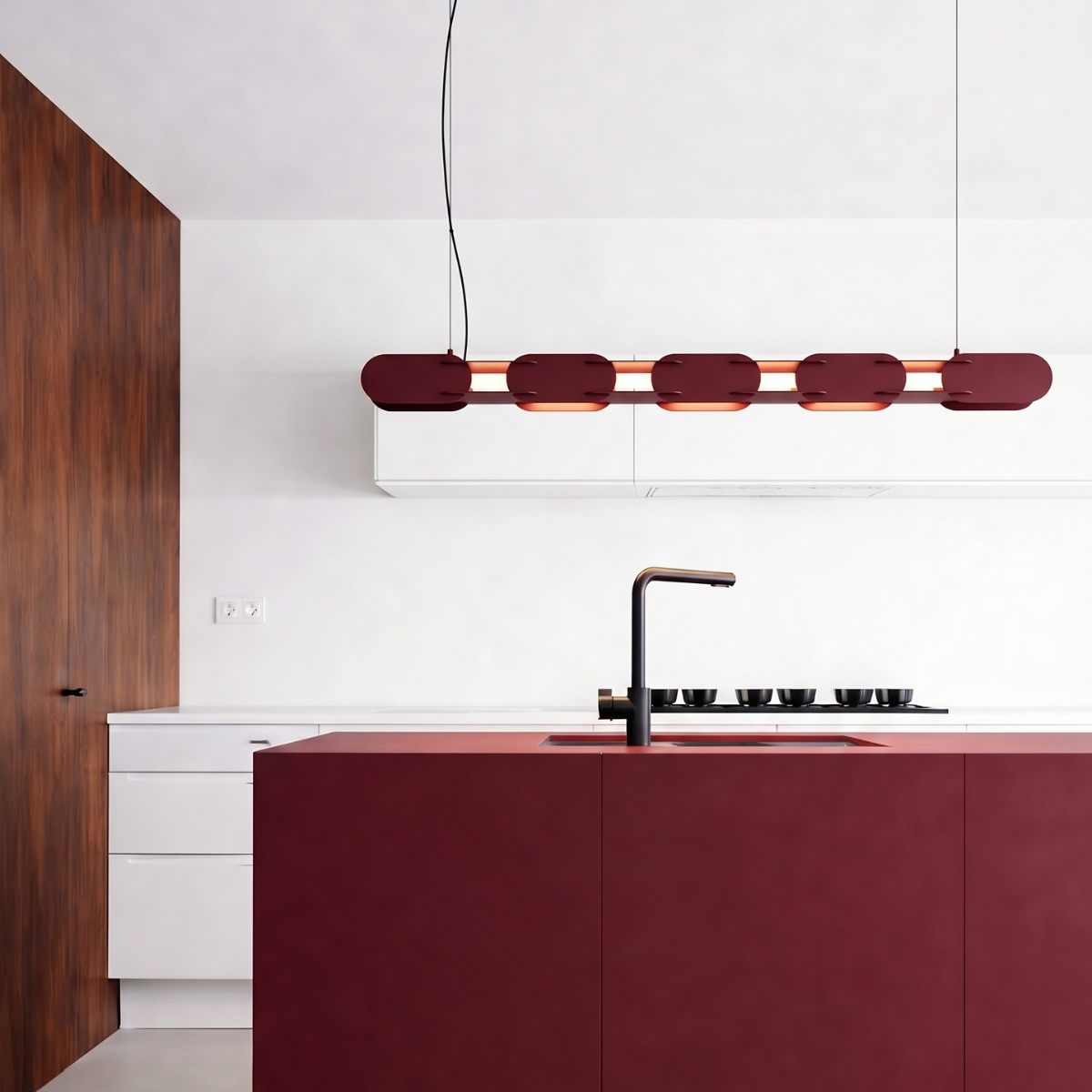 Lampa wisząca CHAIN 158 beżowa LED 3000K - obrazek 13