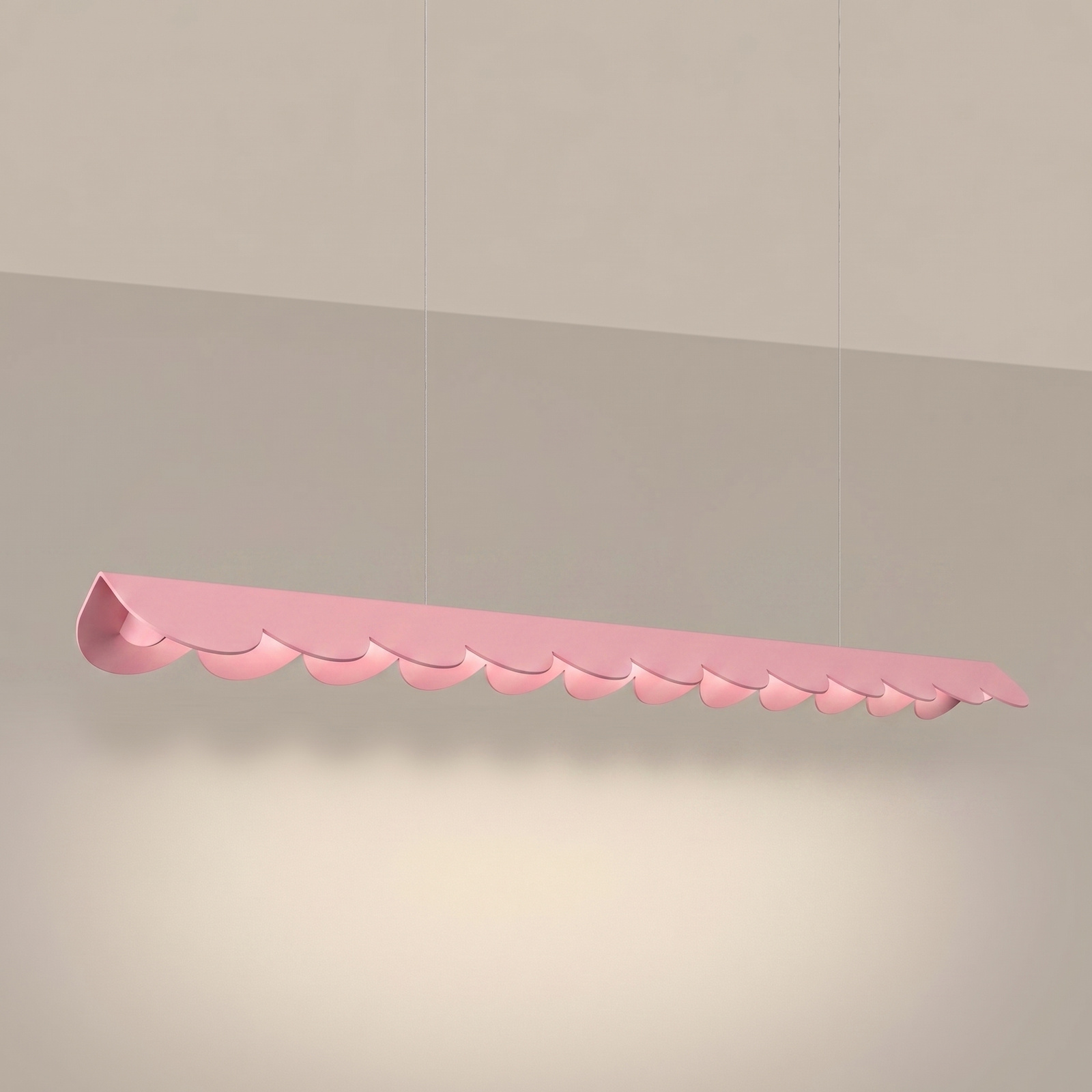Lampa wisząca BISCUIT 130 różowa LED 3000K - obrazek 4