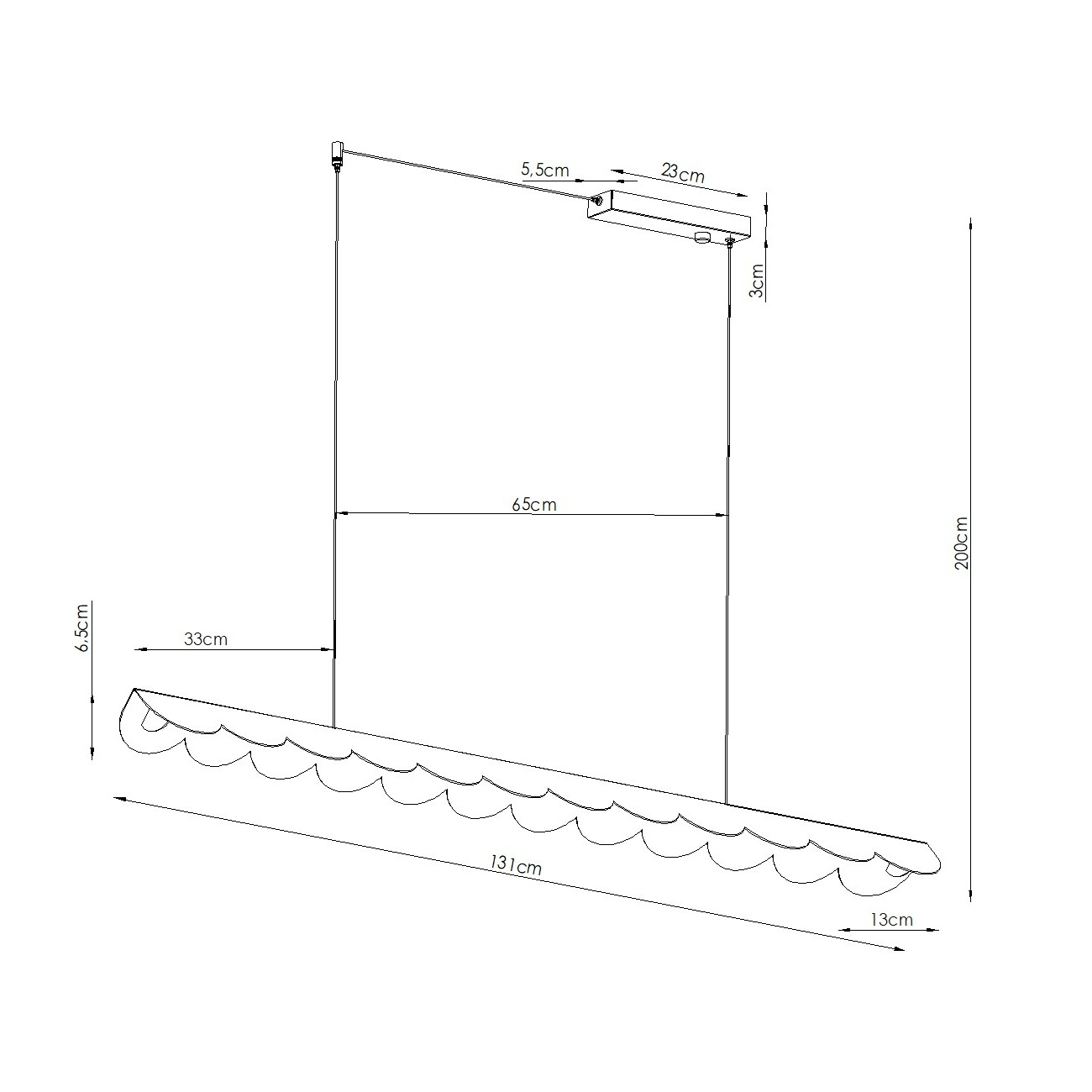 Lampa wisząca BISCUIT 130 różowa LED 3000K - obrazek 11