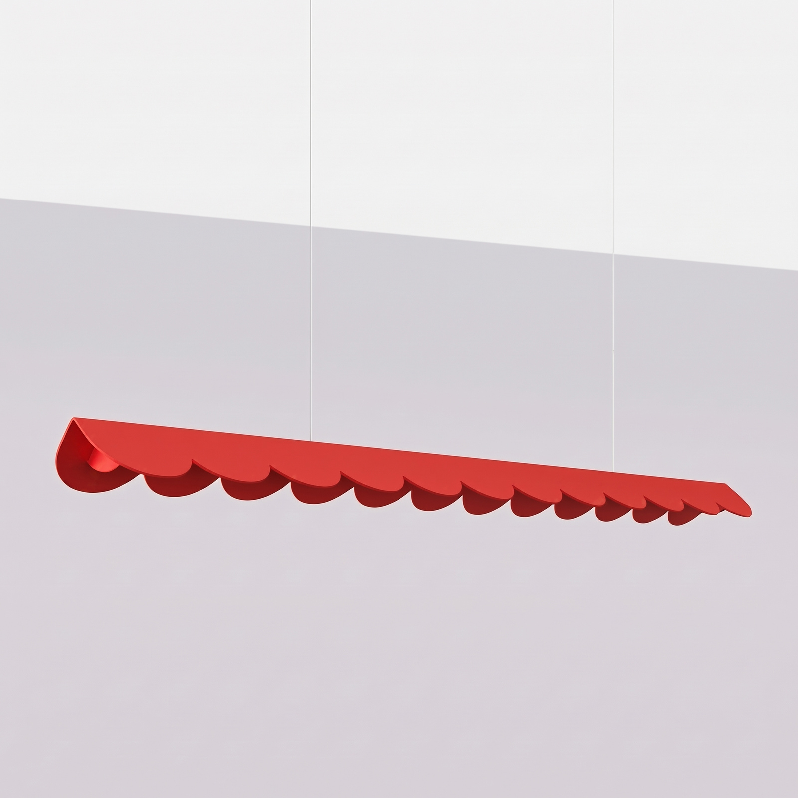 Lampa wisząca BISCUIT 130 czerwona LED 3000K - obrazek 3