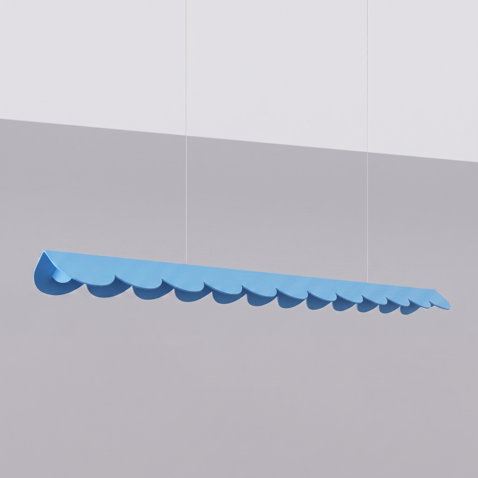 Lampa wisząca BISCUIT 130 błękitna LED 3000K - obrazek 3