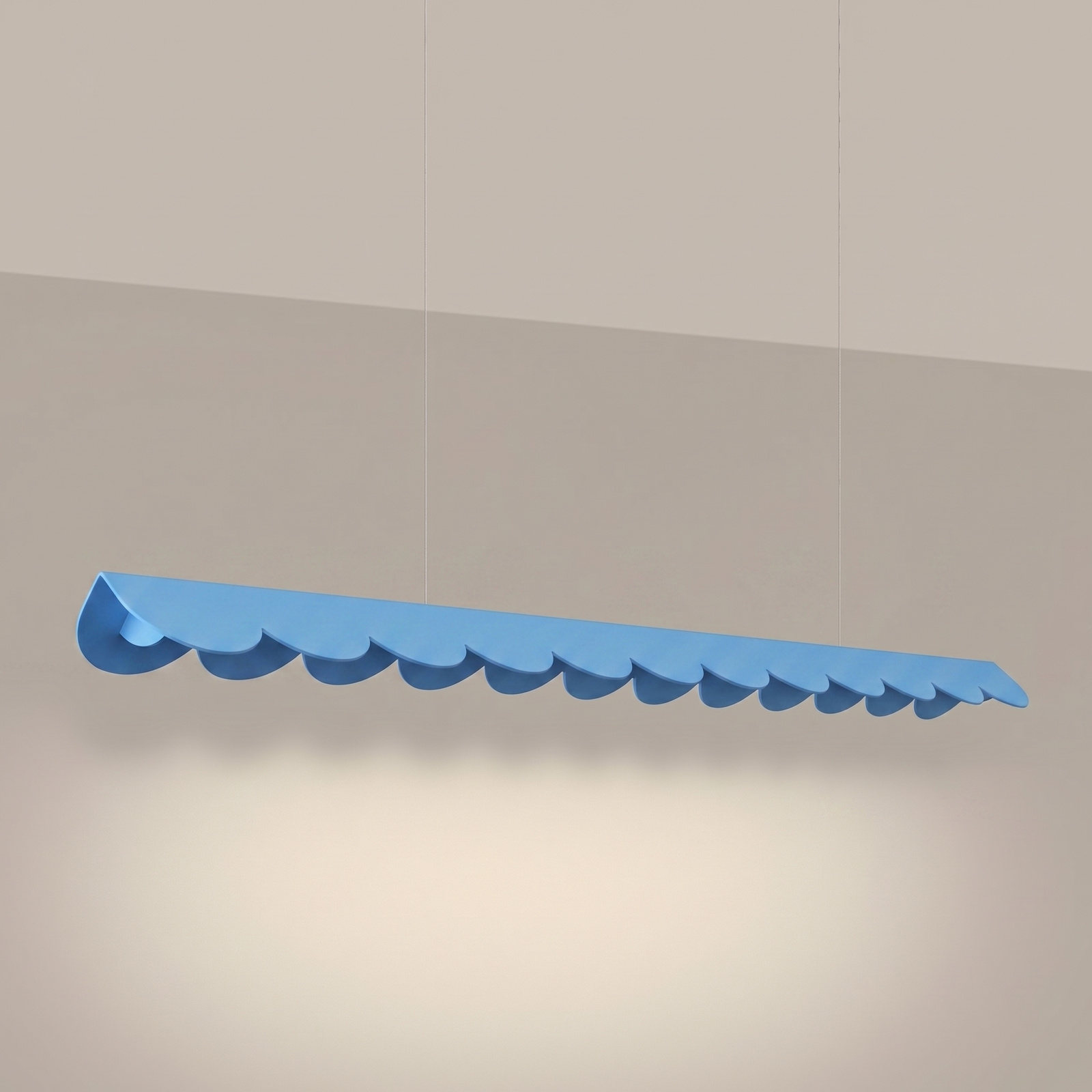 Lampa wisząca BISCUIT 130 błękitna LED 3000K - obrazek 4