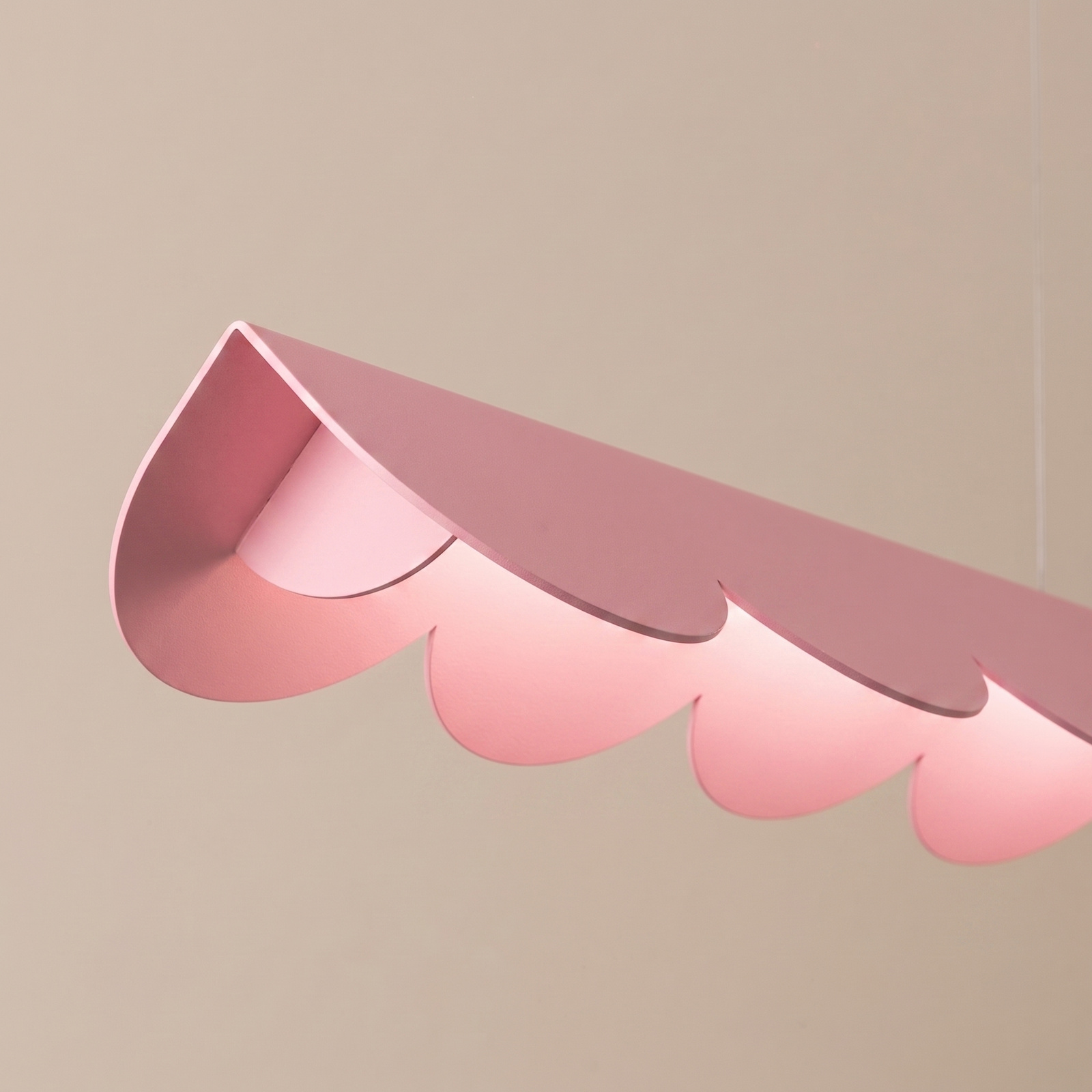 Lampa wisząca BISCUIT 100 różowa LED 3000K - obrazek 5