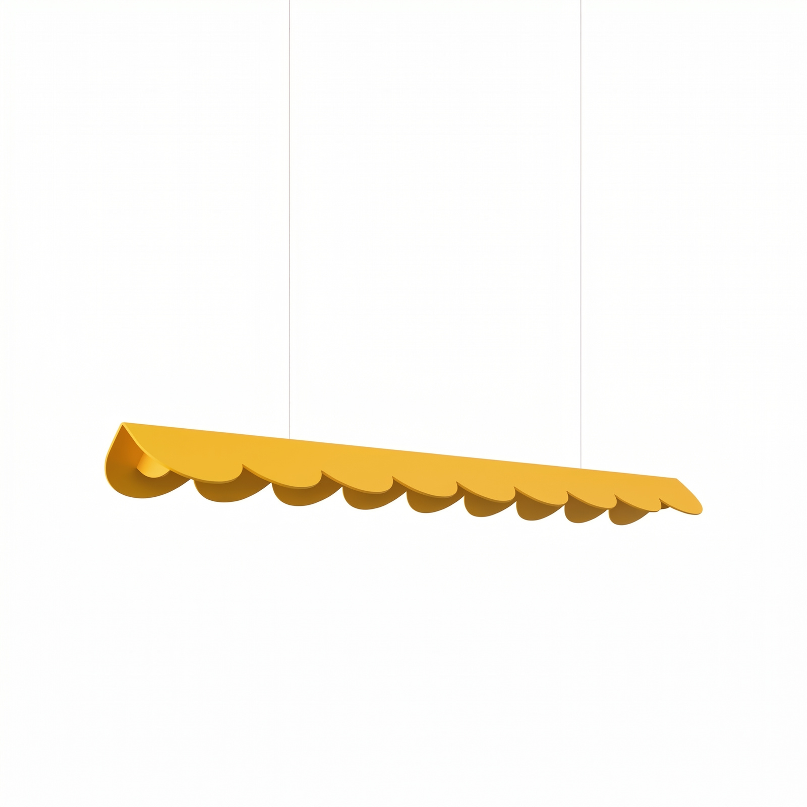 Lampa wisząca BISCUIT 100 żółta LED 3000K