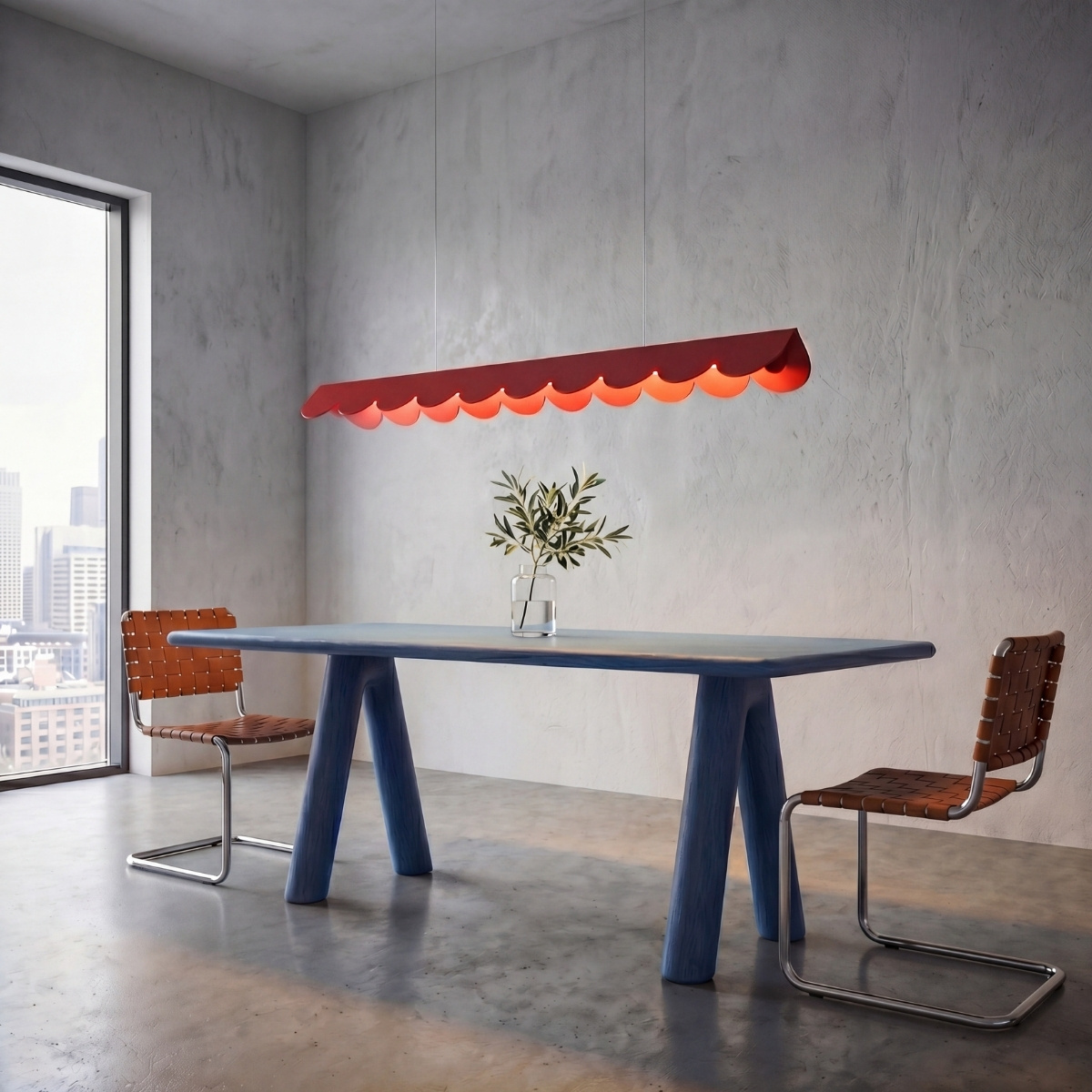 Lampa wisząca BISCUIT 100 czerwona LED 3000K - obrazek 14