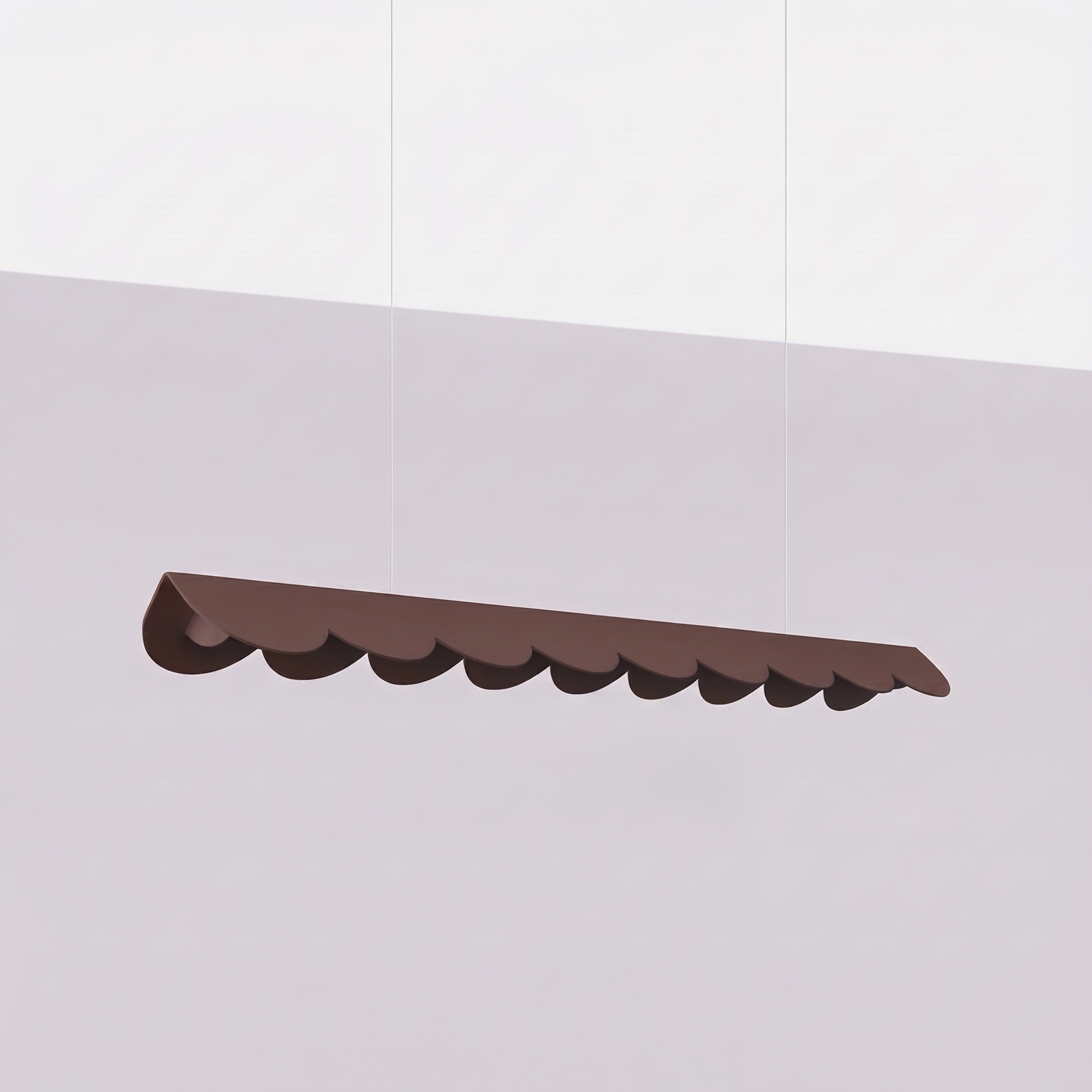 Lampa wisząca BISCUIT 100 brązowa LED 4000K - obrazek 3