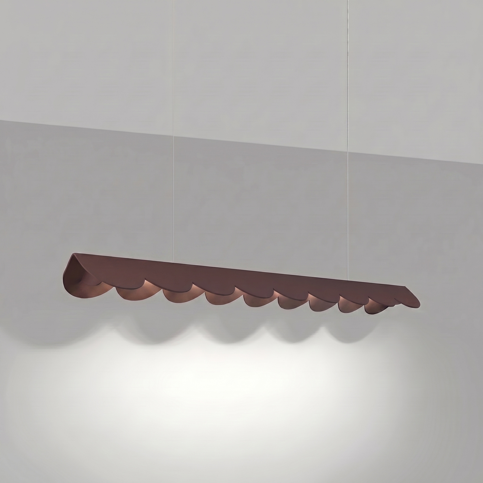 Lampa wisząca BISCUIT 100 brązowa LED 4000K - obrazek 4