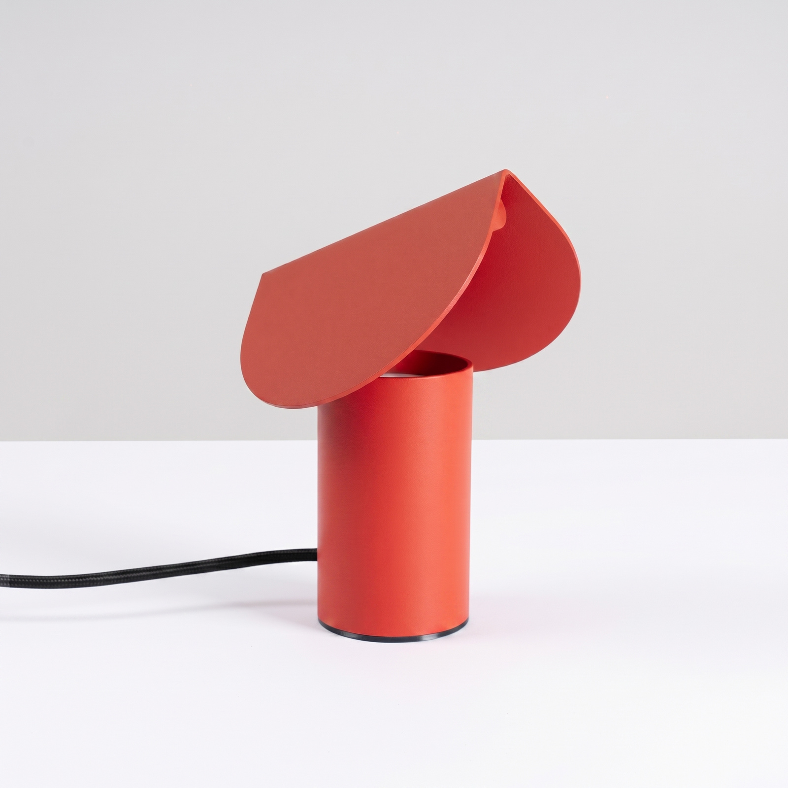 Lampa biurkowa BISCUIT czerwona LED 3000K - obrazek 3