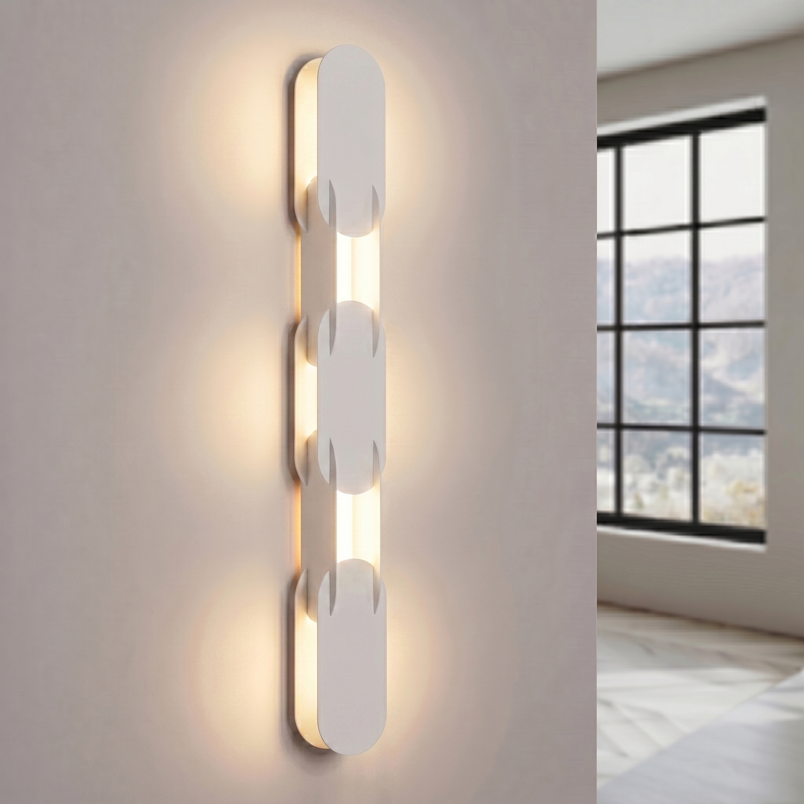 Kinkiet CHAIN 91 biały LED 3000K - obrazek 4