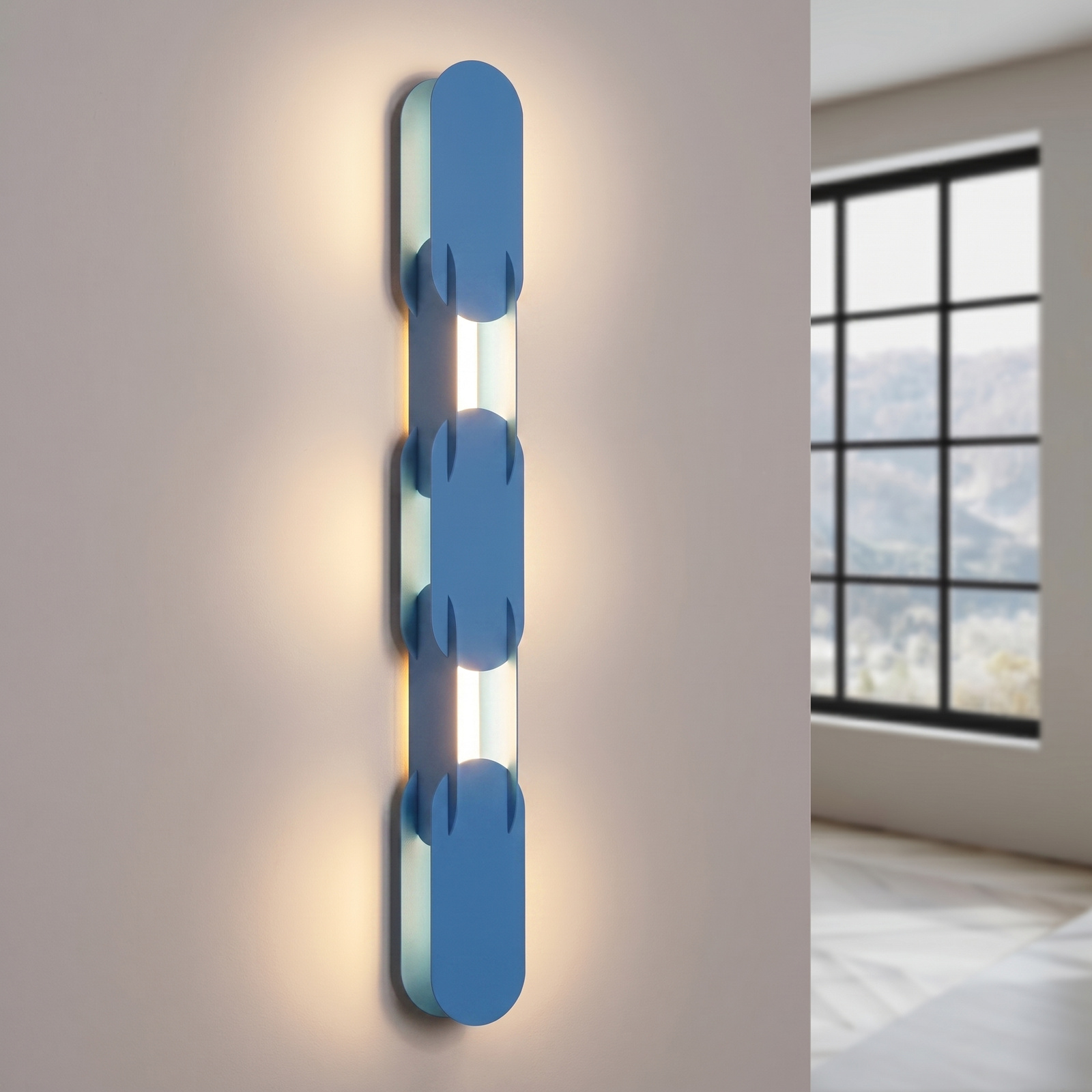 Kinkiet CHAIN 91 błękitny LED 3000K - obrazek 4