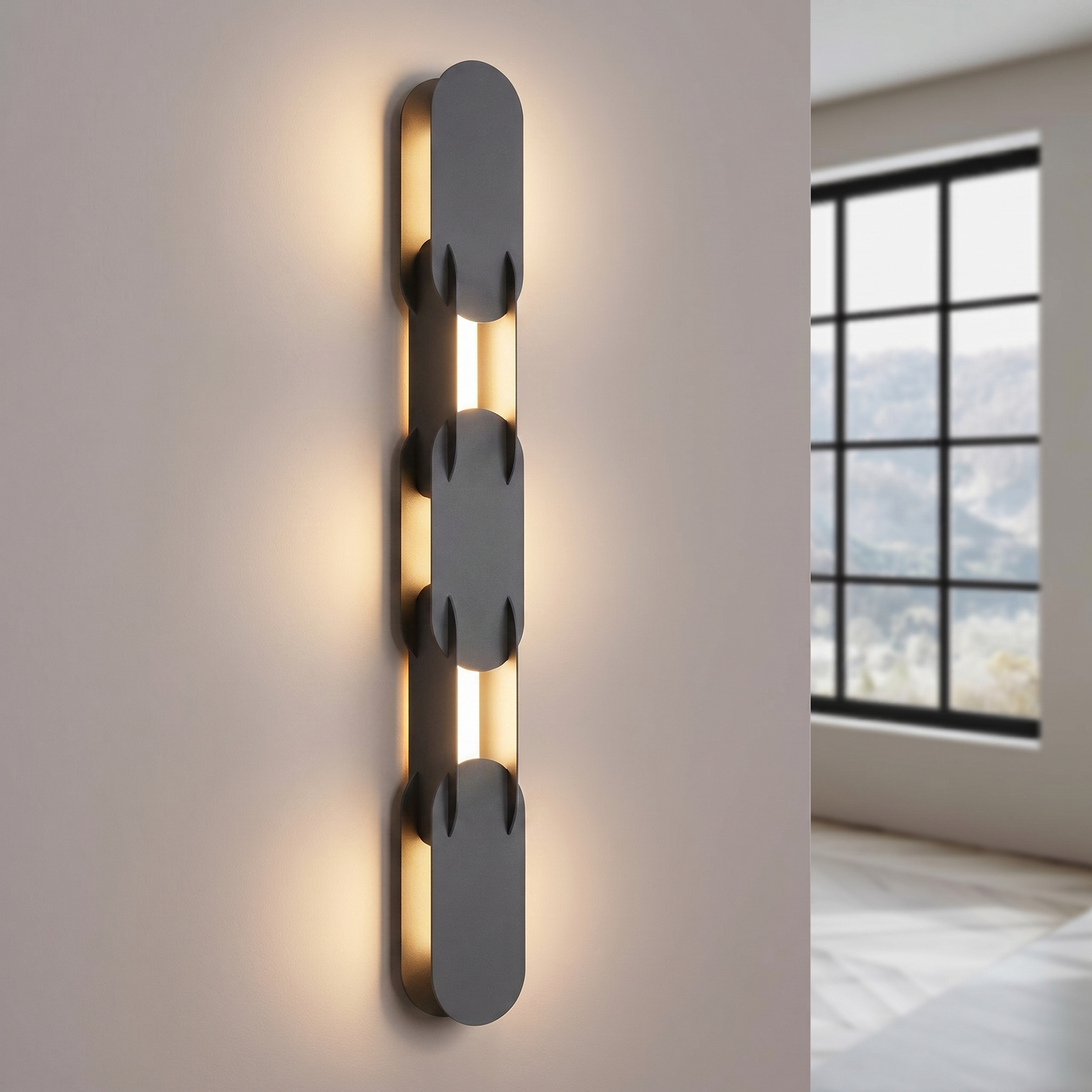 Kinkiet CHAIN 91 czarny LED 3000K - obrazek 4