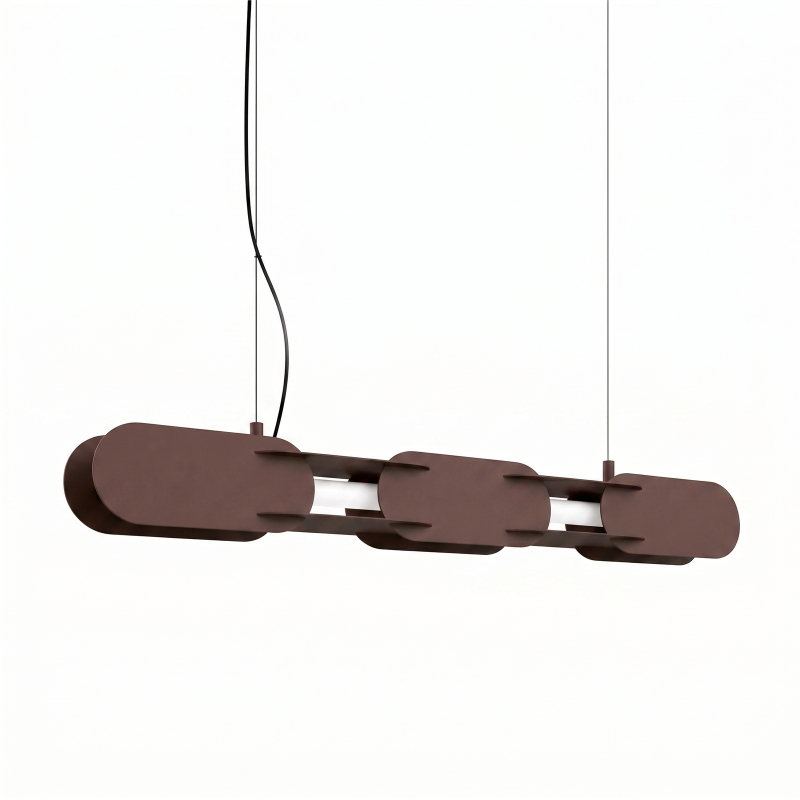 Lampa wisząca CHAIN 91 brązowa LED 3000K