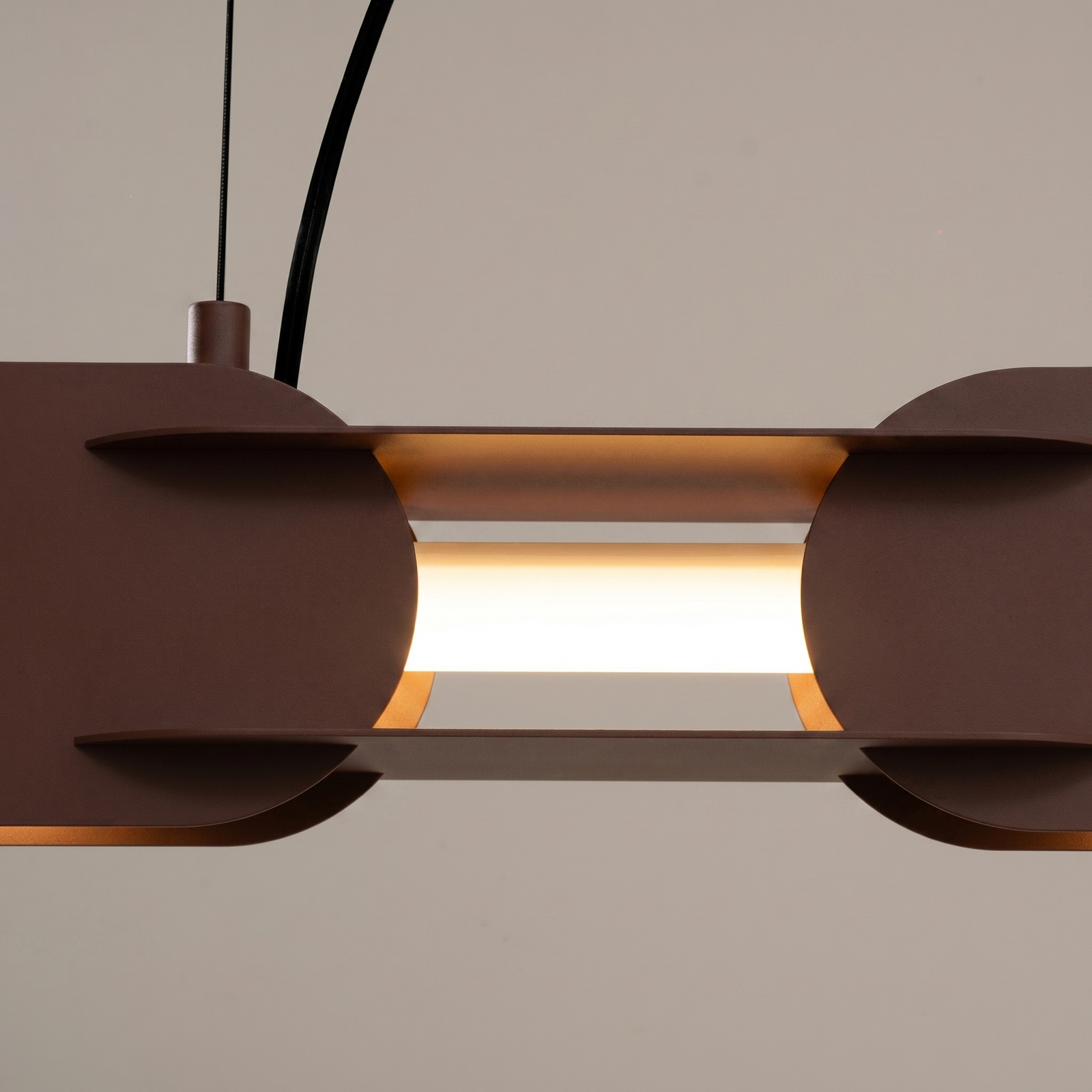 Lampa wisząca CHAIN 91 brązowa LED 3000K - obrazek 5