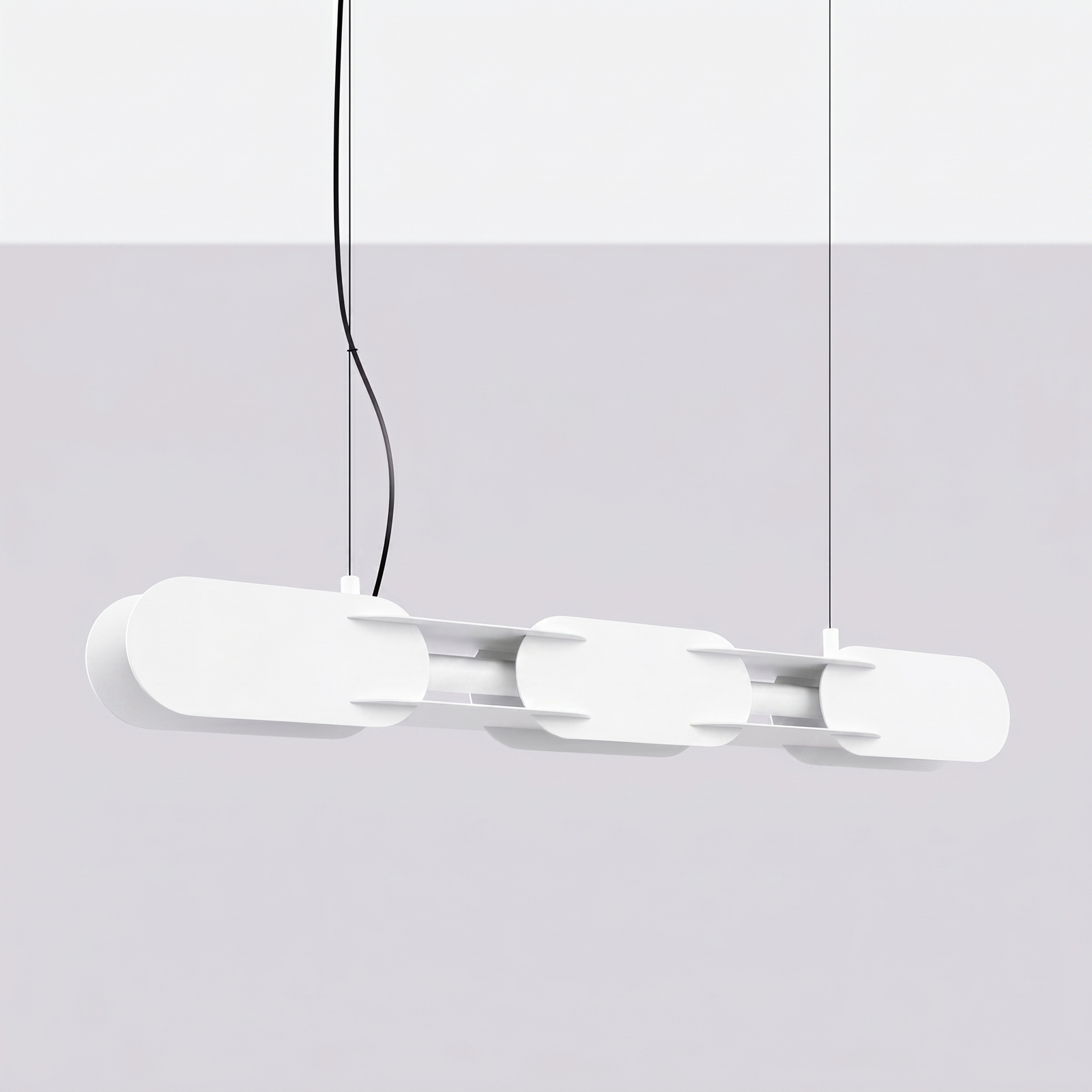 Lampa wisząca CHAIN 91 biała LED 3000K - obrazek 3