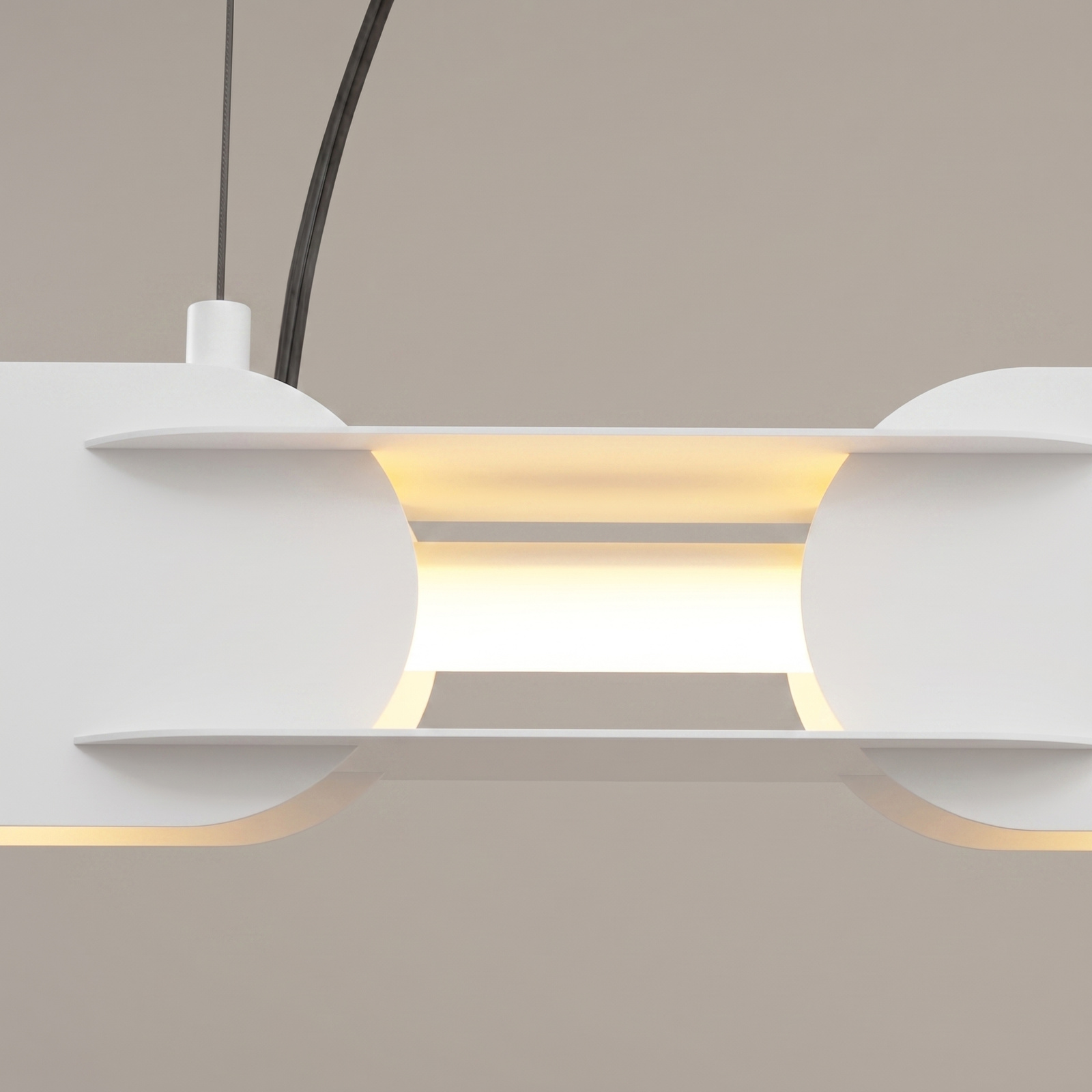 Lampa wisząca CHAIN 91 biała LED 3000K - obrazek 5