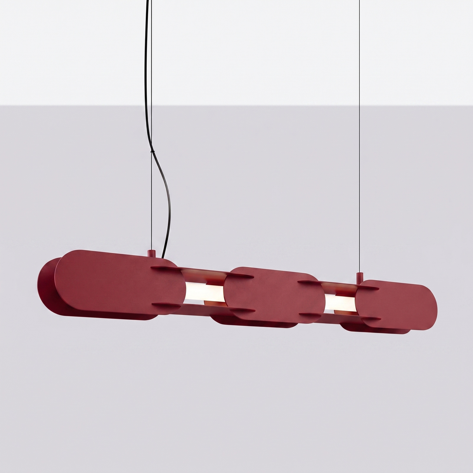Lampa wisząca CHAIN 91 burgund LED 3000K - obrazek 3