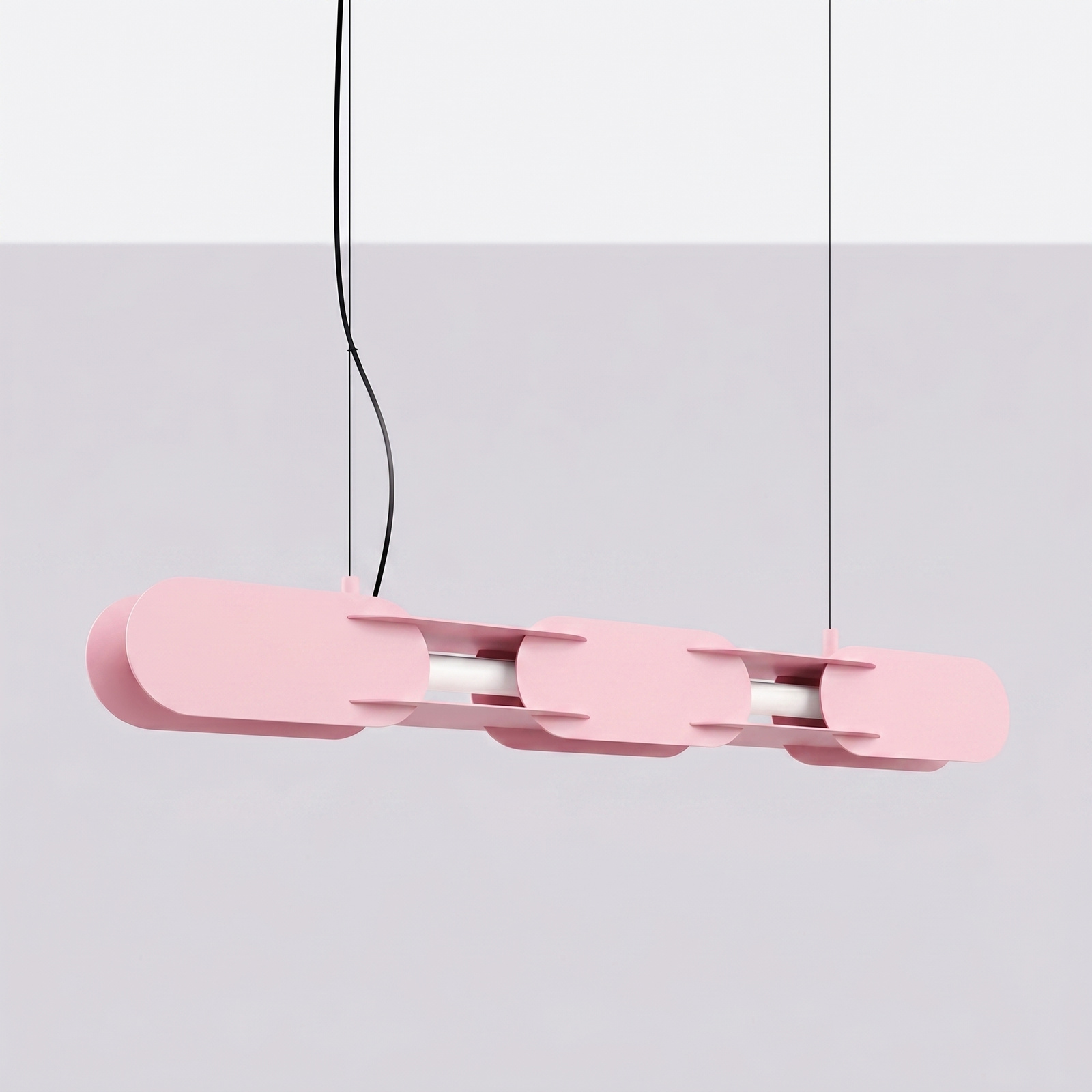 Lampa wisząca CHAIN 91 różowa LED 3000K - obrazek 3