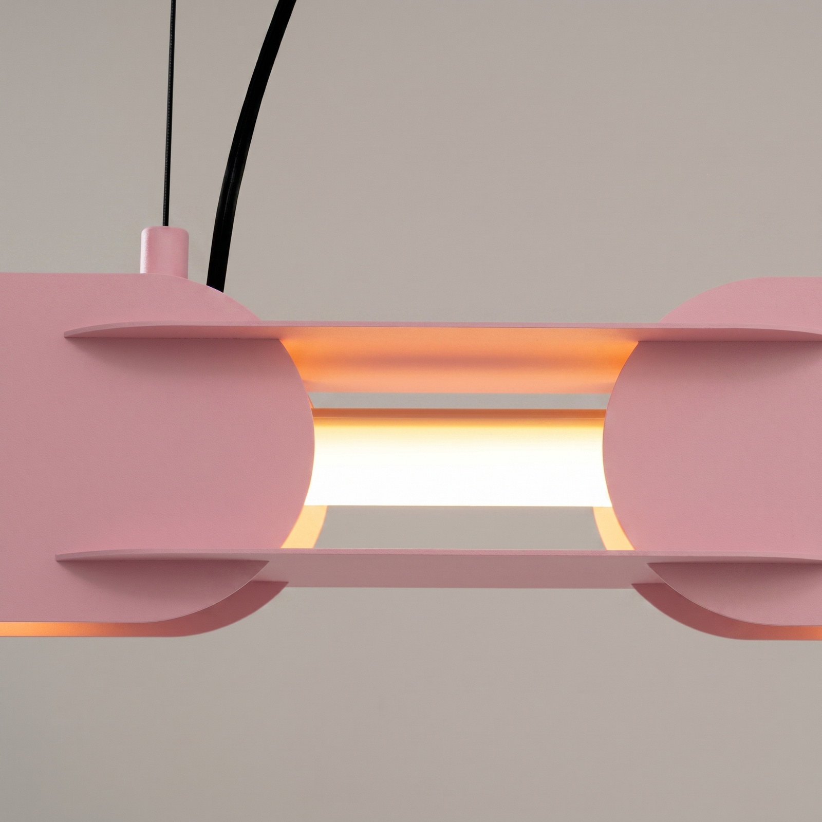 Lampa wisząca CHAIN 91 różowa LED 3000K - obrazek 5