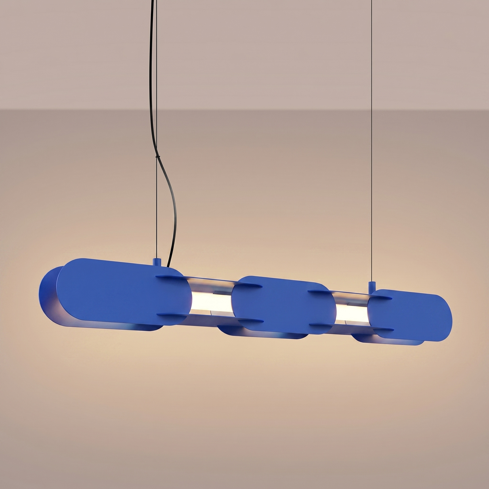 Lampa wisząca CHAIN 91 ultramaryna LED 3000K - obrazek 4