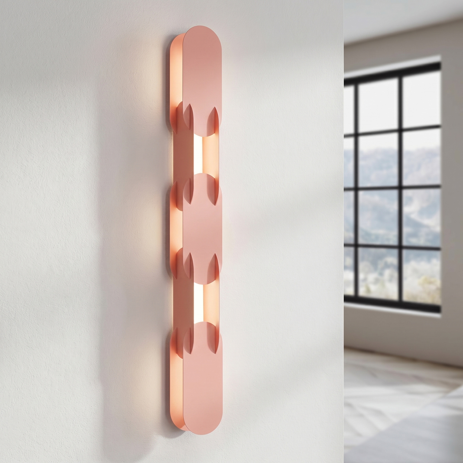 Kinkiet CHAIN 91 brzoskwiniowy LED 4000K - obrazek 4