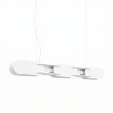 Lampa wisząca CHAIN 91 biała LED 4000K