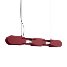 Lampa wisząca CHAIN 91 burgund LED 4000K