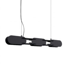 Lampa wisząca CHAIN 91 czarna LED 4000K