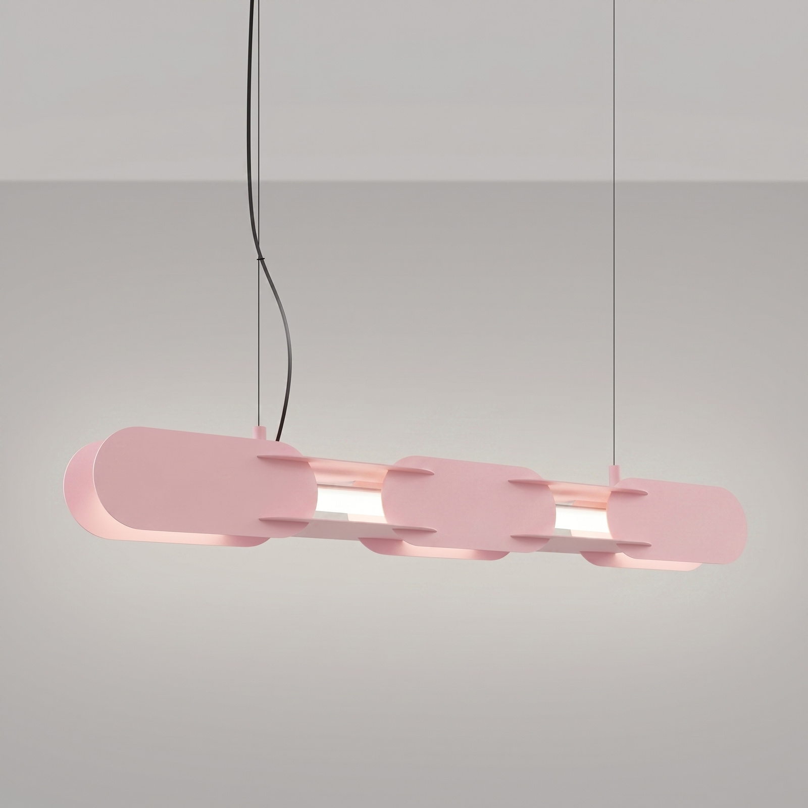 Lampa wisząca CHAIN 91 różowa LED 4000K - obrazek 4