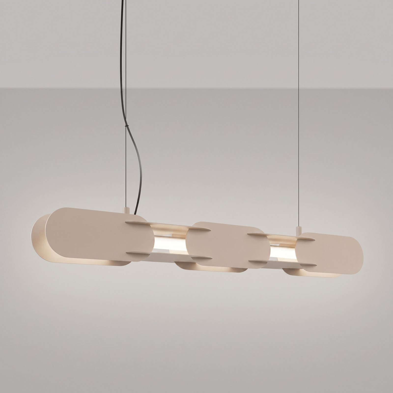 Lampa wisząca CHAIN 91 taupe LED 4000K - obrazek 4