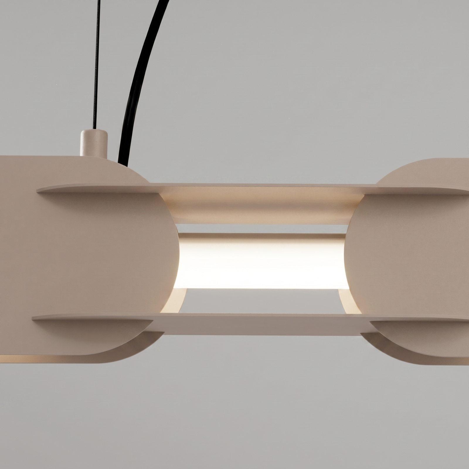 Lampa wisząca CHAIN 91 taupe LED 4000K - obrazek 5