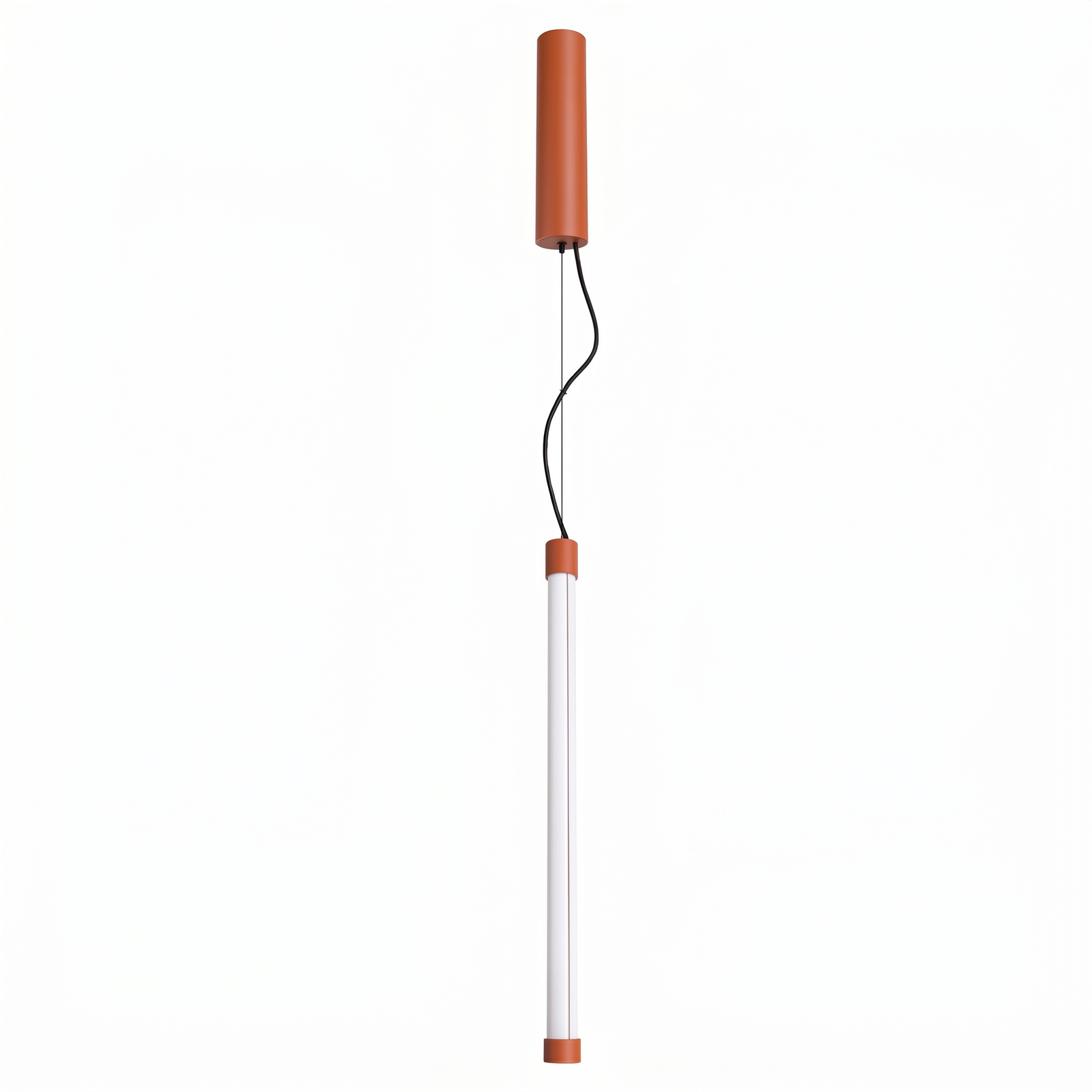 Lampa wisząca TRANG 50 ochra czerwona LED 3000K