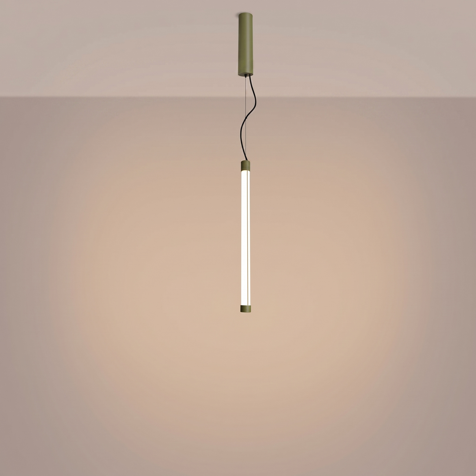Lampa wisząca TRANG 50 zielona oliwka LED 3000K - obrazek 4