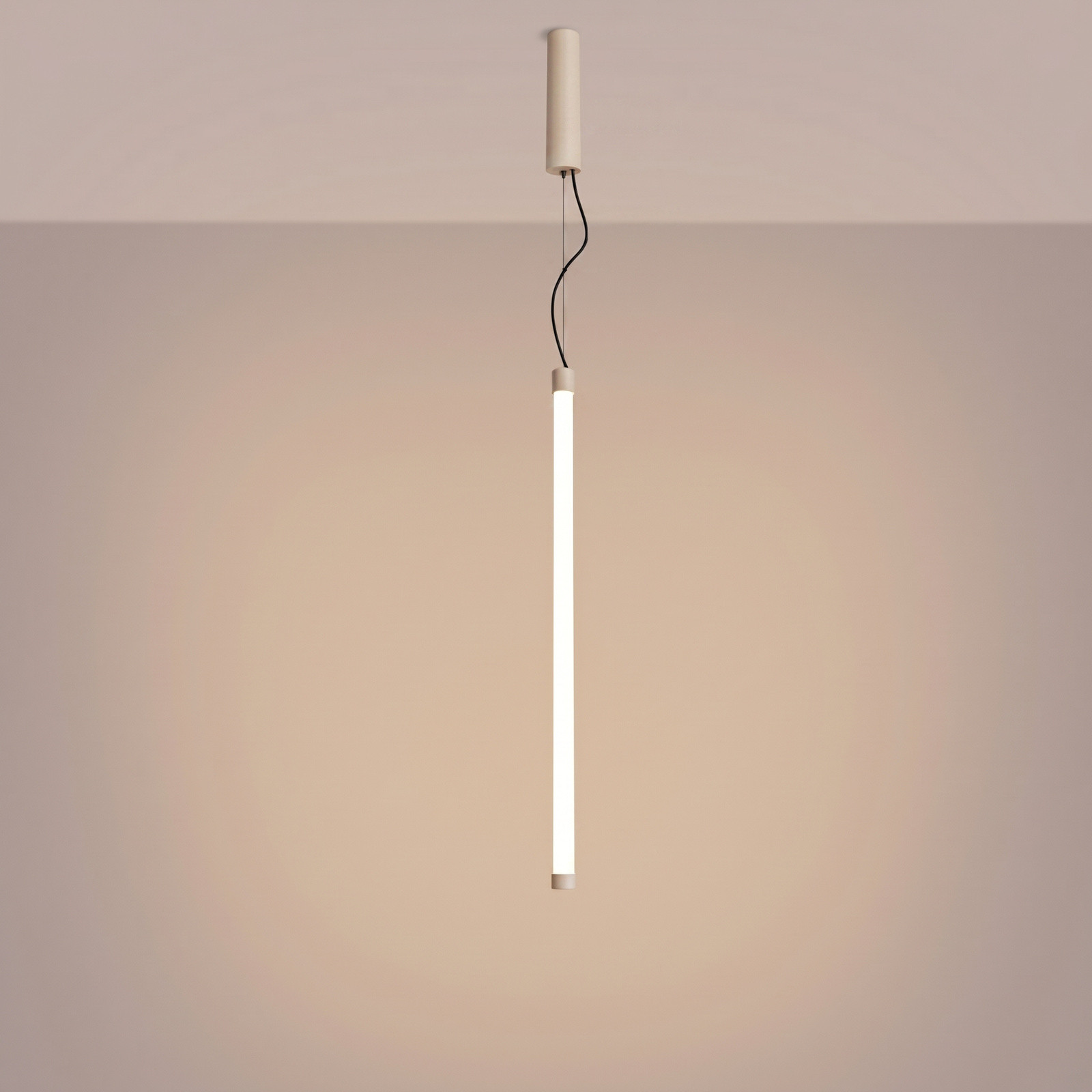 Lampa wisząca TRANG 75 beżowa LED 3000K - obrazek 4