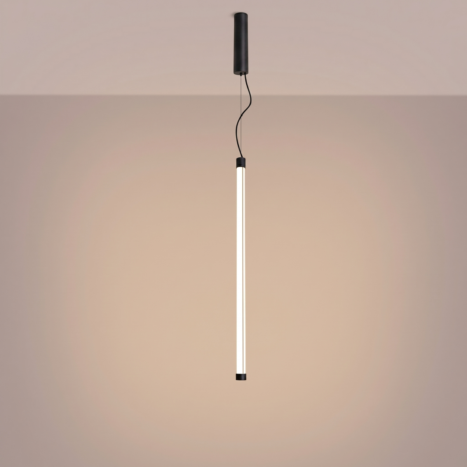 Lampa wisząca TRANG 75 czarna LED 3000K - obrazek 4