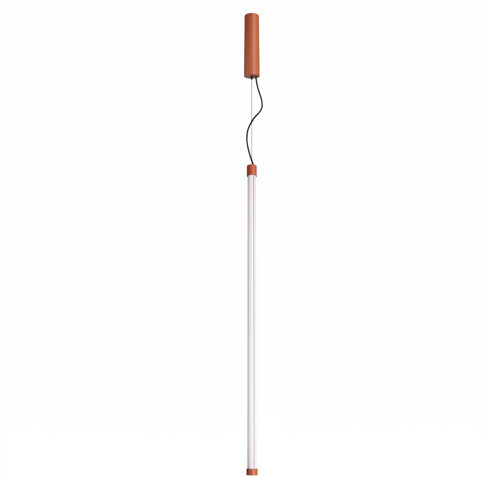 Lampa wisząca TRANG 100 ochra czerwona LED 3000K