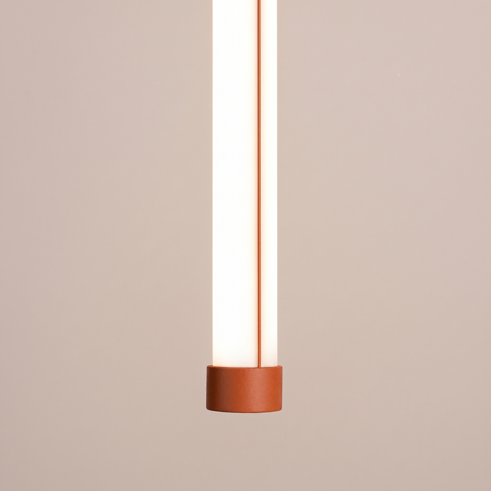Lampa wisząca TRANG 100 ochra czerwona LED 3000K - obrazek 5