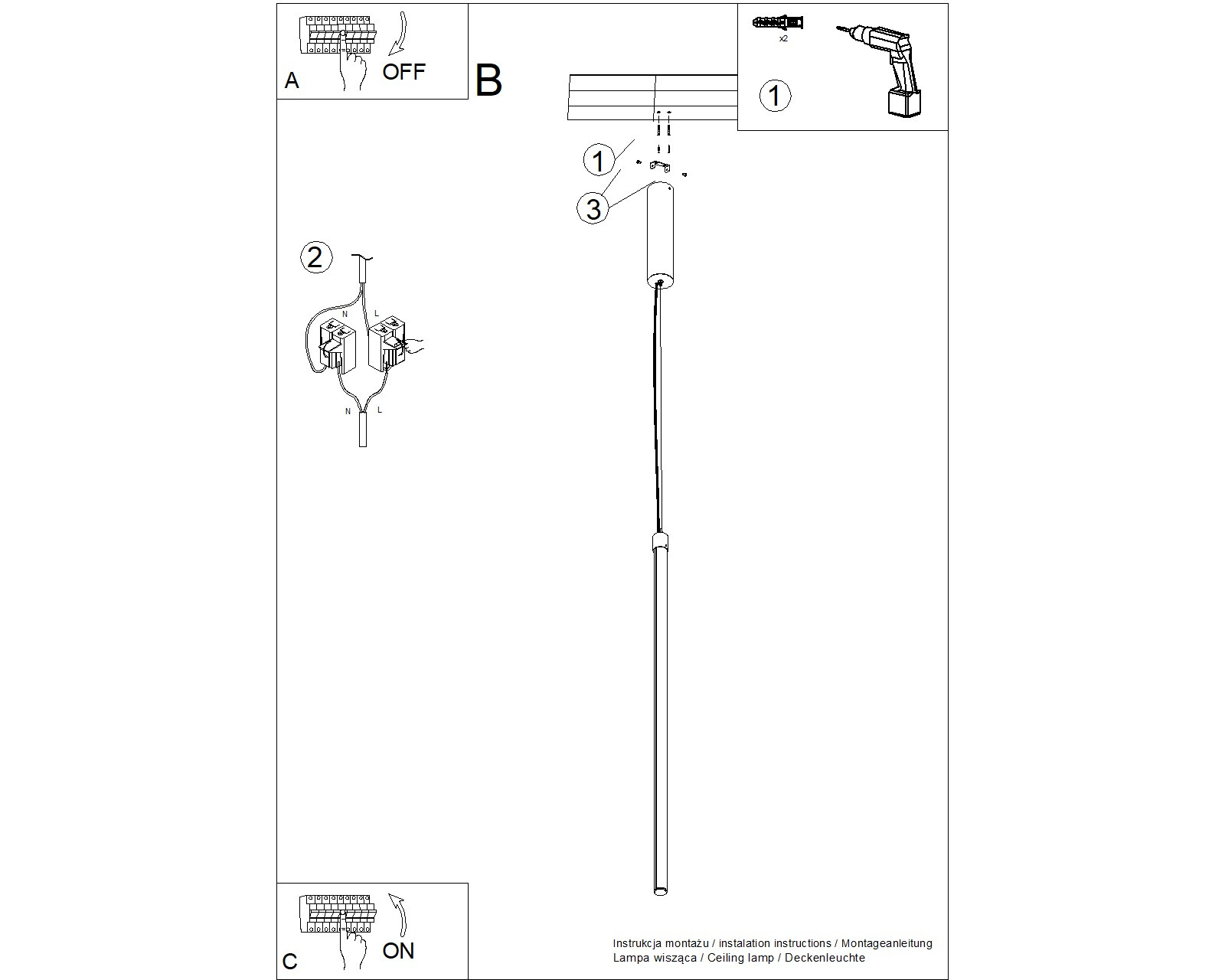 Lampa wisząca TRANG 50 różowa LED 4000K - obrazek 8