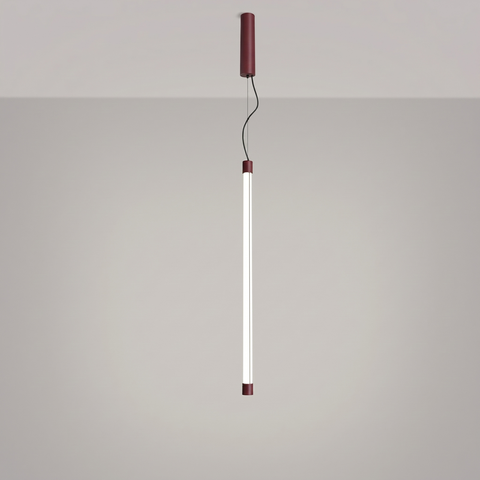 Lampa wisząca TRANG 75 burgund LED 4000K - obrazek 4