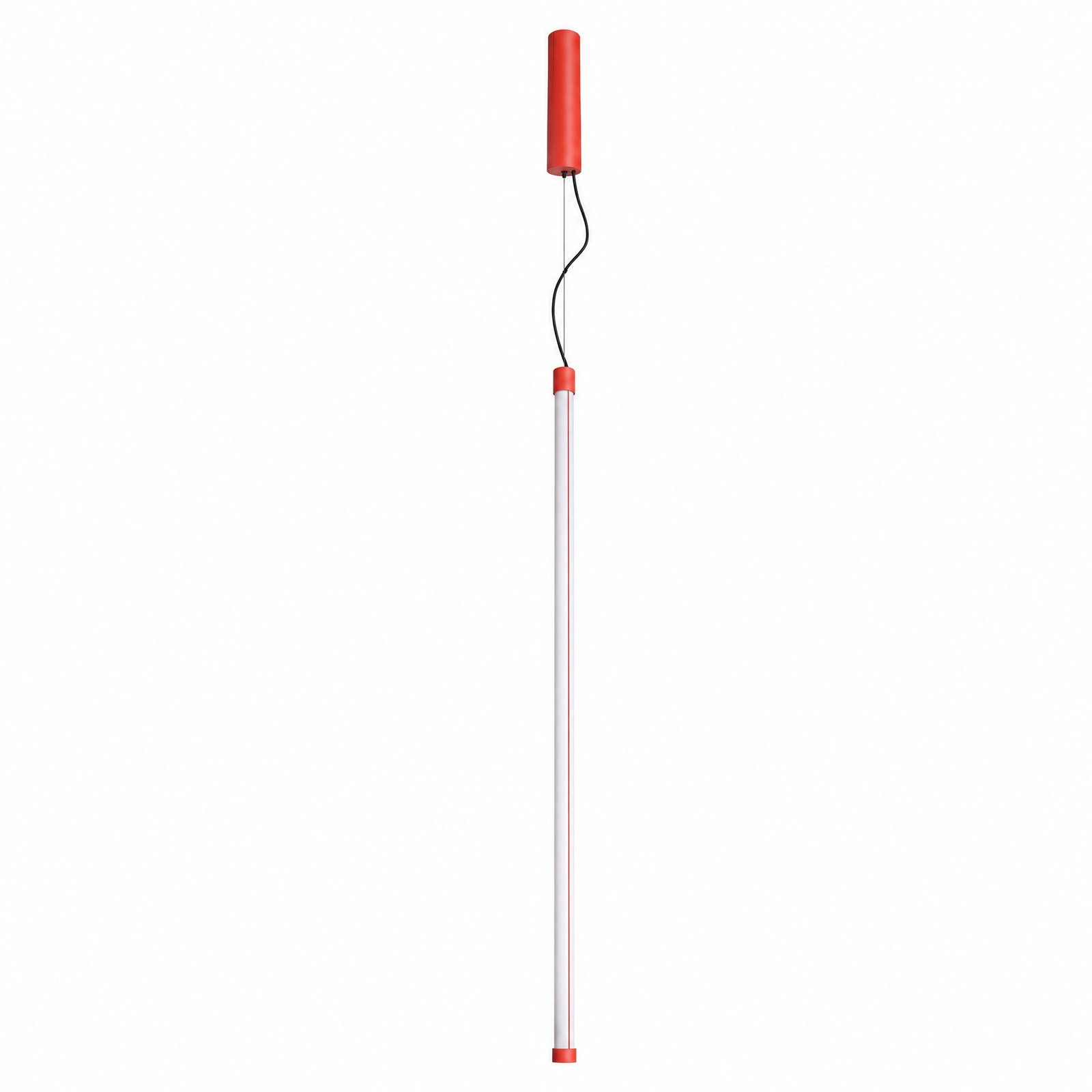 Lampa wisząca TRANG 100 czerwona LED 4000K