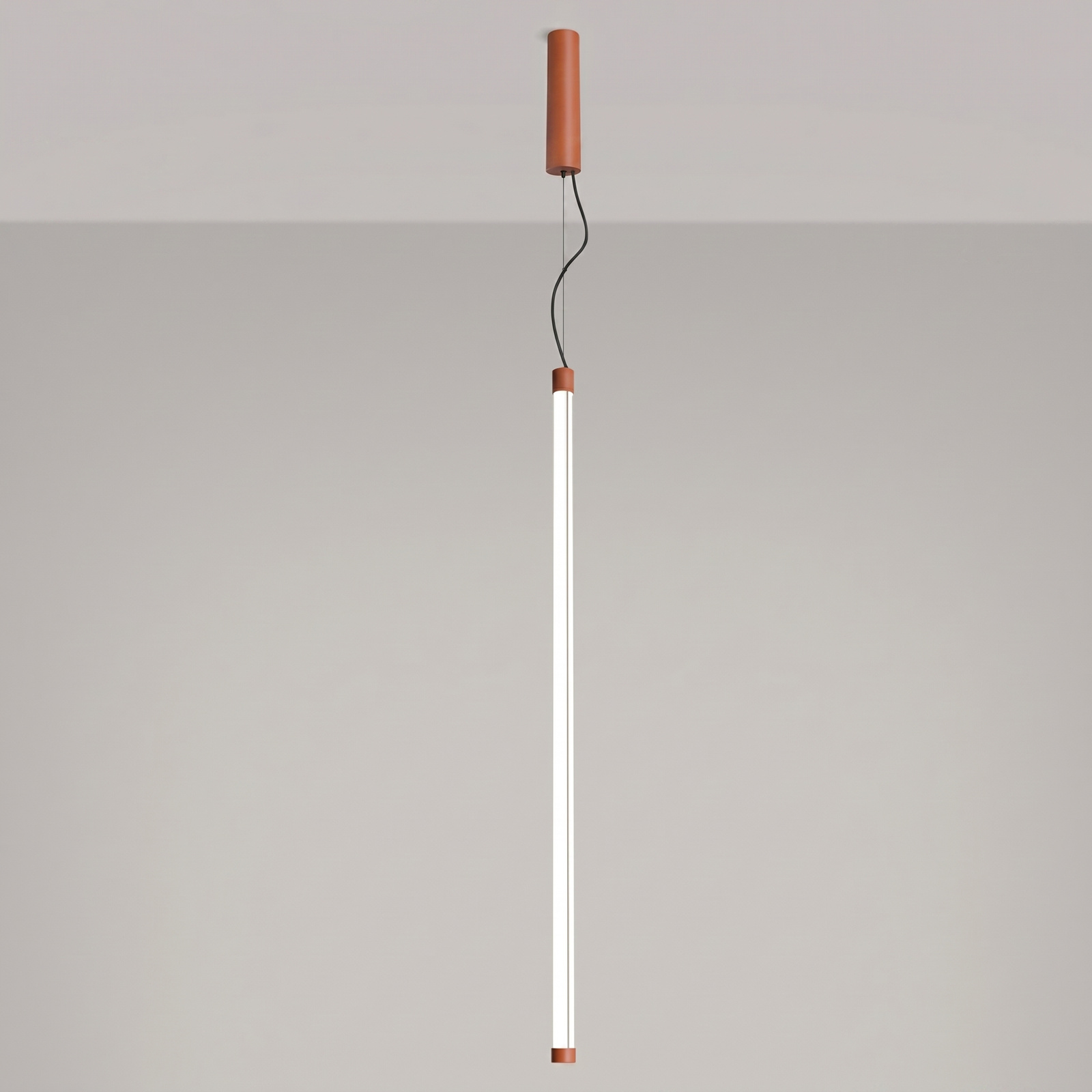 Lampa wisząca TRANG 100 ochra czerwona LED 4000K - obrazek 4