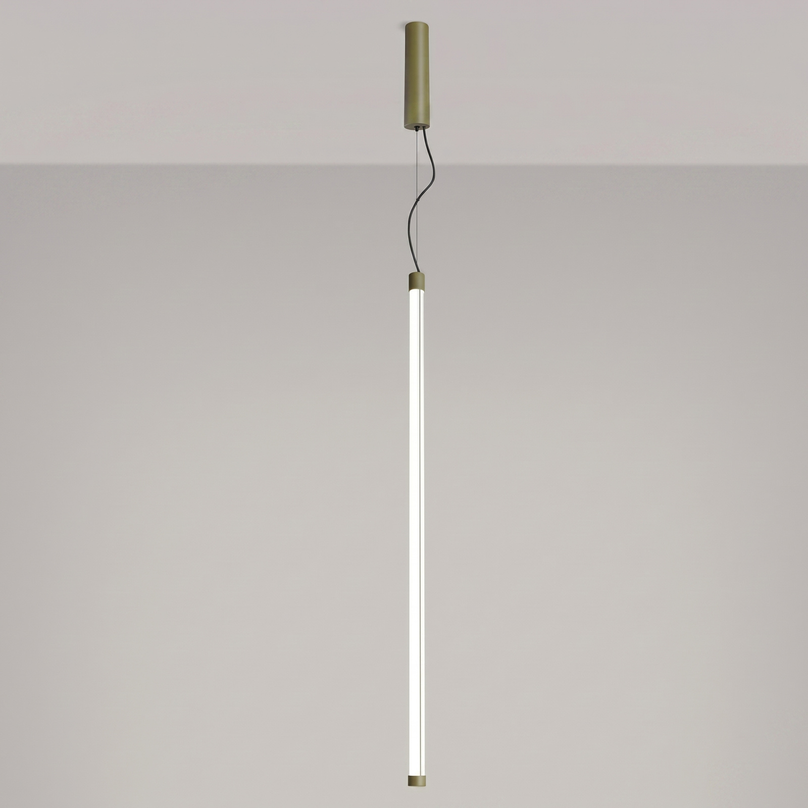 Lampa wisząca TRANG 100 zielona oliwka LED 4000K - obrazek 4