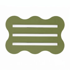 Plafon KLOVER zielony oliwkowy