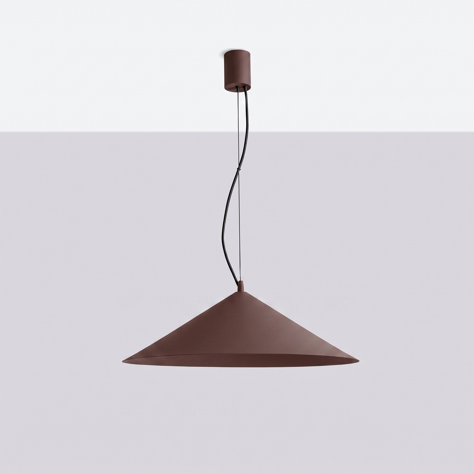 Lampa wisząca FINT brązowa LED 3000K - obrazek 3