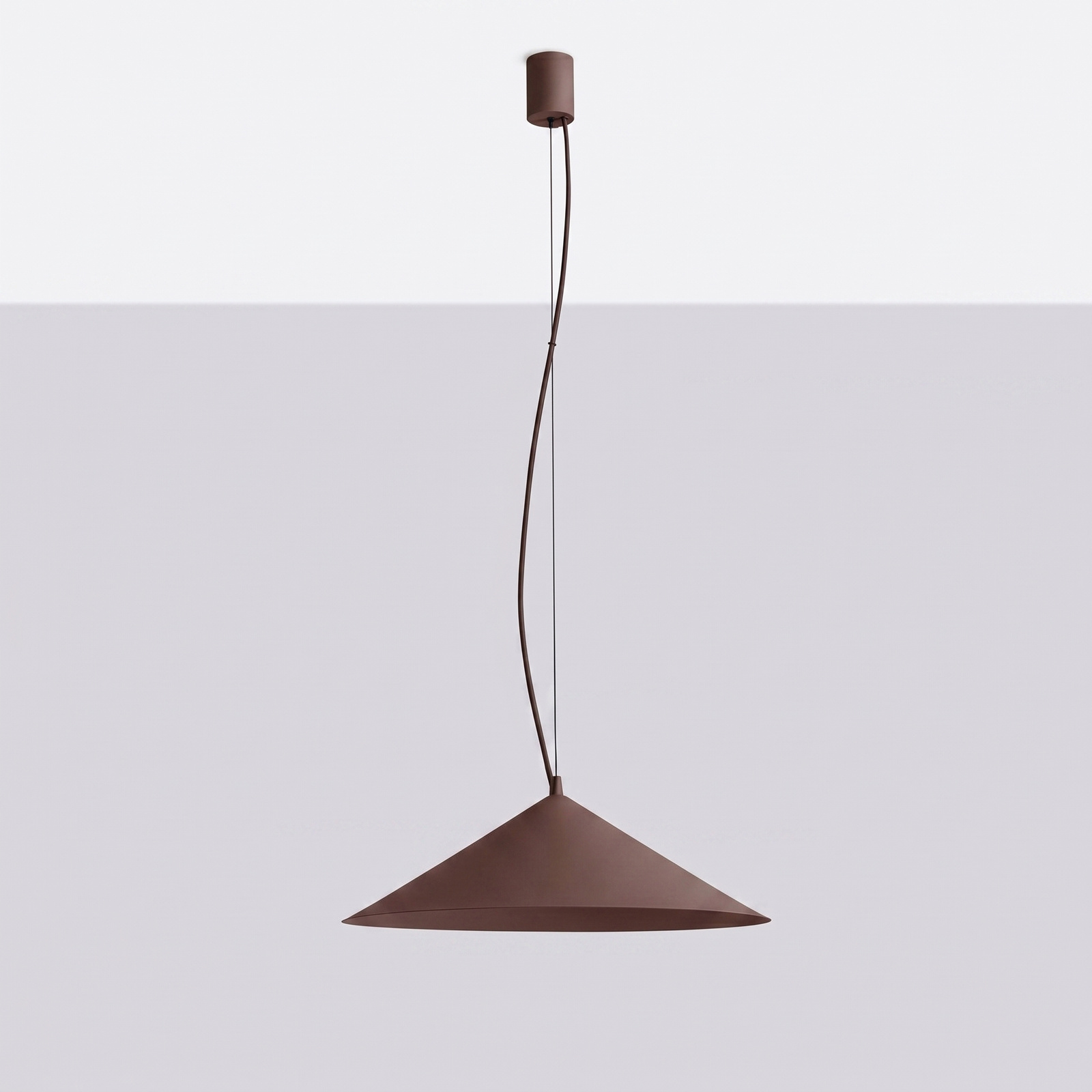 Lampa wisząca FINT brązowa LED 3000K - obrazek 9