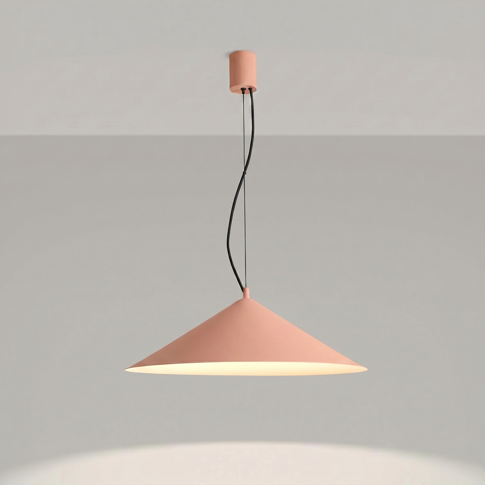Lampa wisząca FINT brzoskwiniowa LED 3000K - obrazek 4