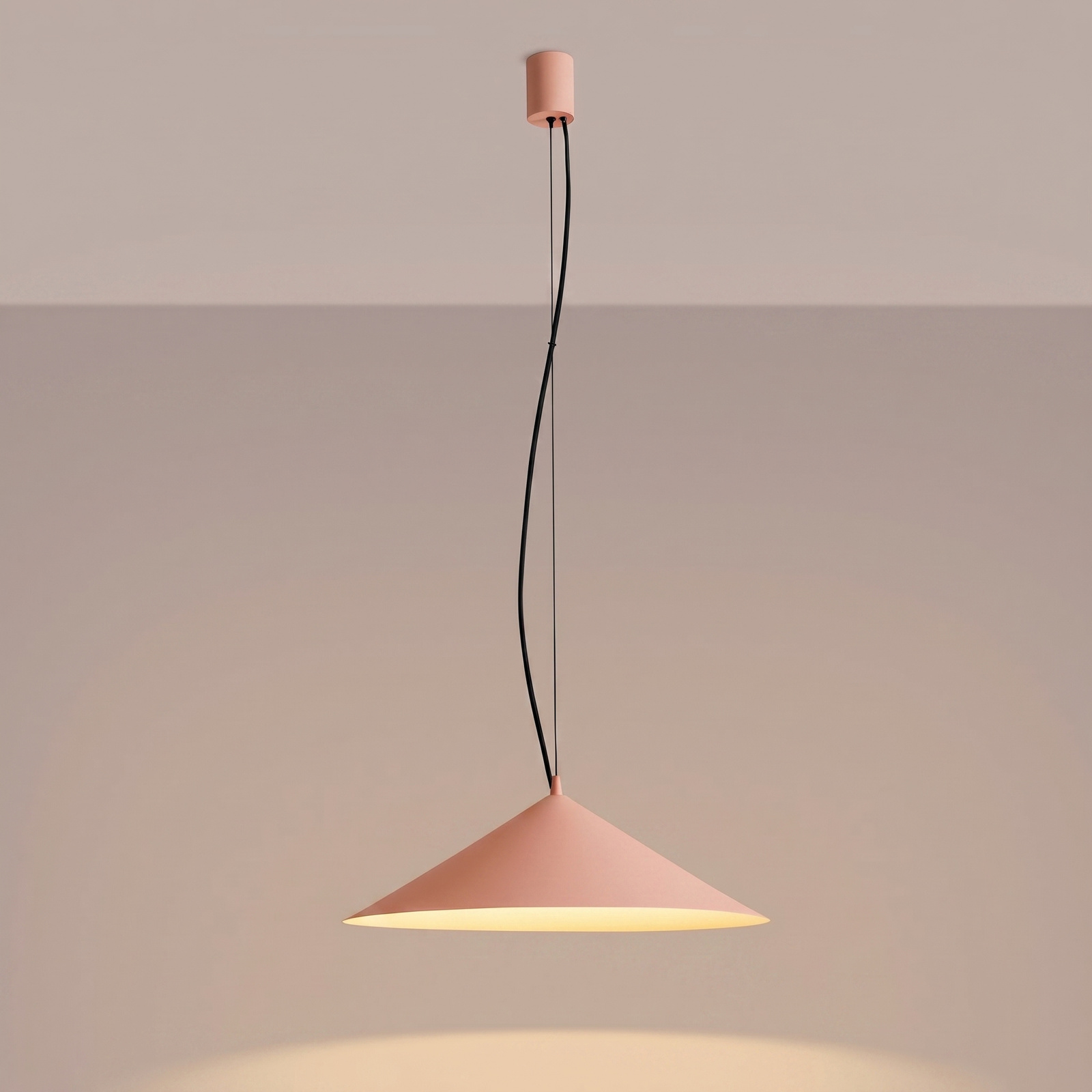 Lampa wisząca FINT brzoskwiniowa LED 3000K - obrazek 10