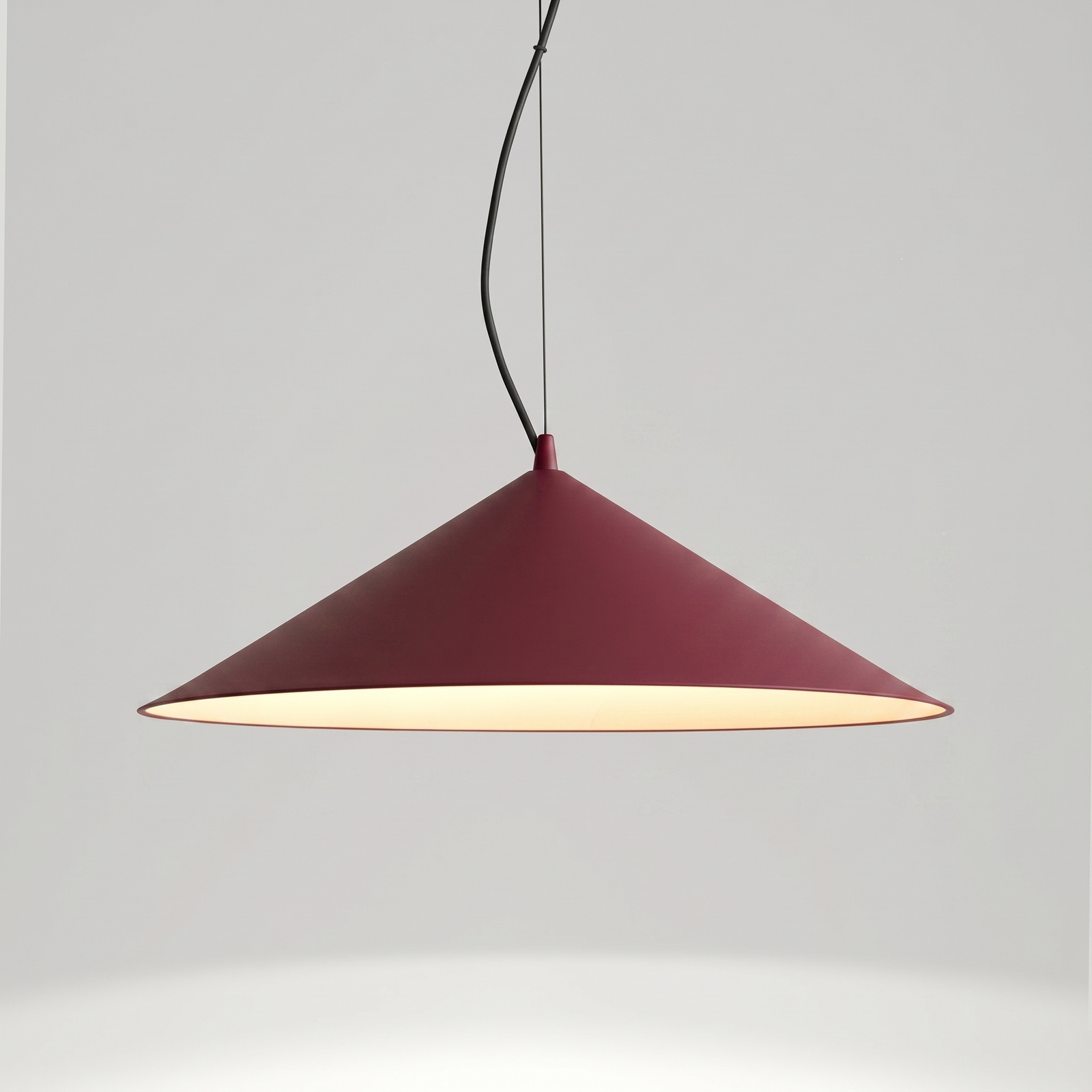 Lampa wisząca FINT burgund LED 3000K - obrazek 5